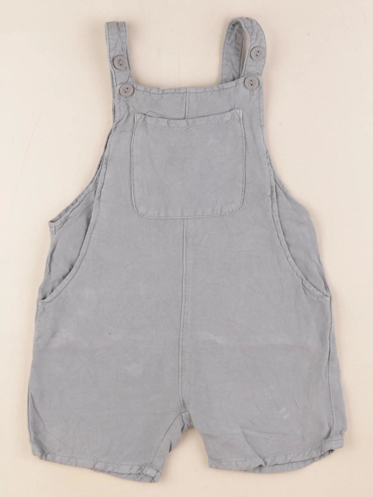 Zara - salopette gris - 18/24 mois
