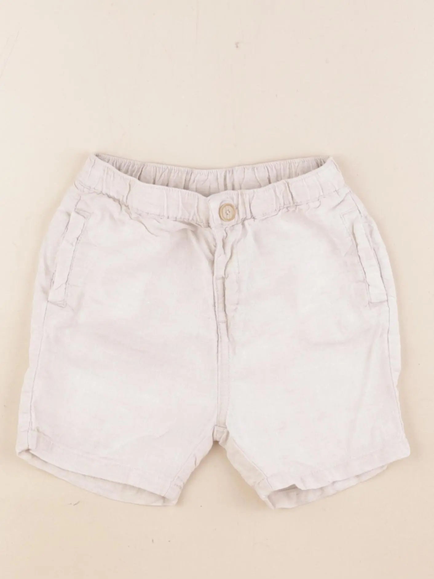Zara - short beige - 18/24 mois