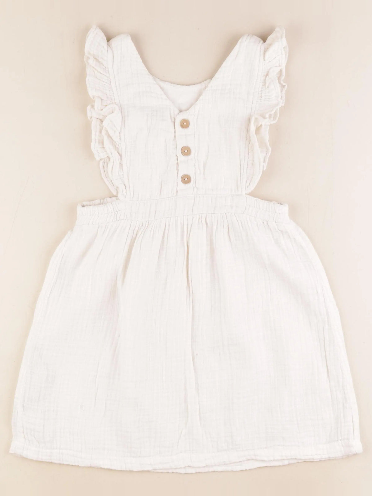 Zara - robe blanc - 5/6 ans