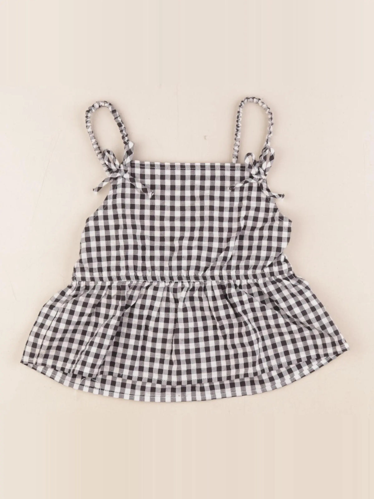 H&M - blouse blanc, noir - 9/10 ans
