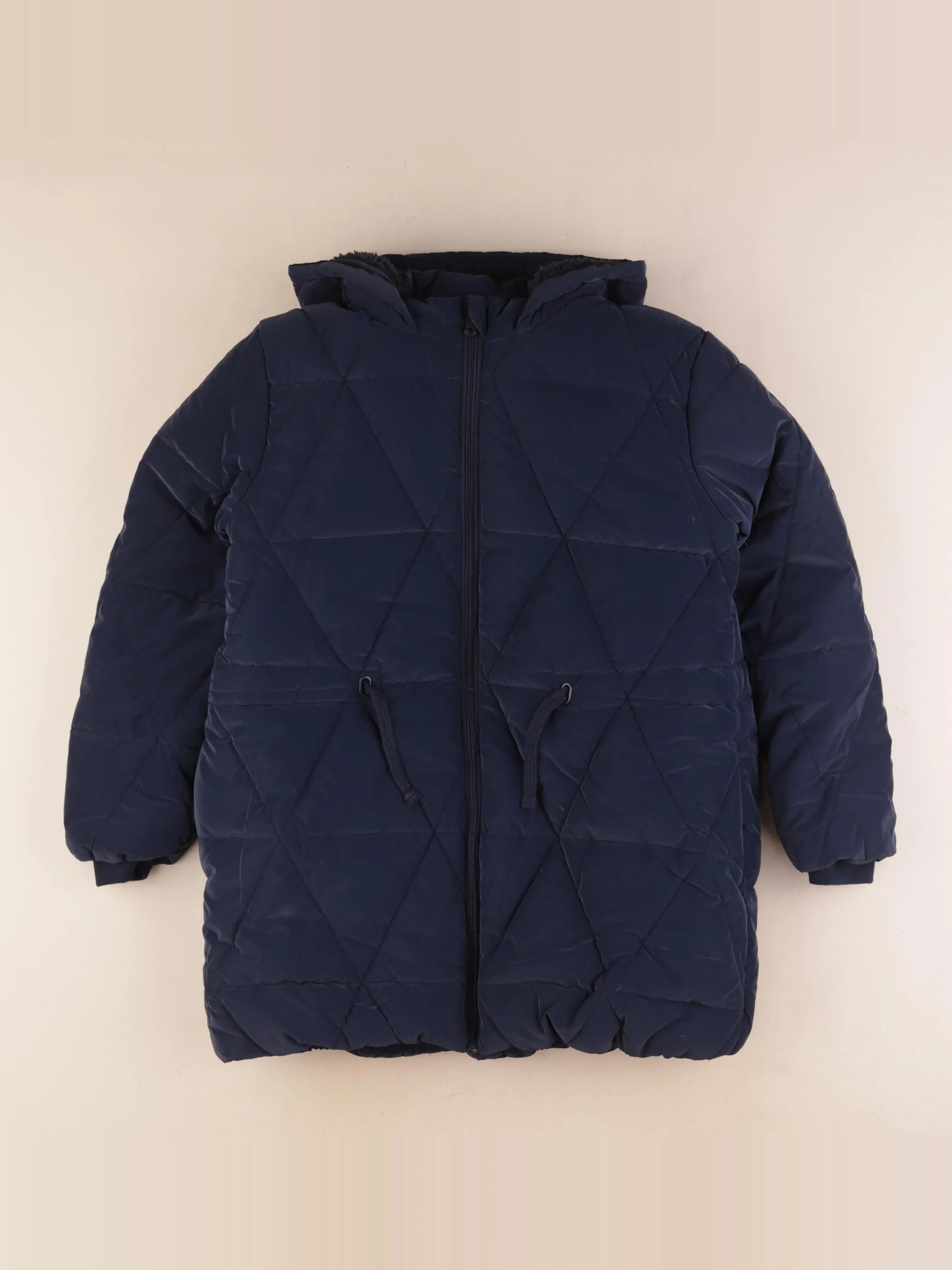 Vertbaudet - parka bleu - 10 ans