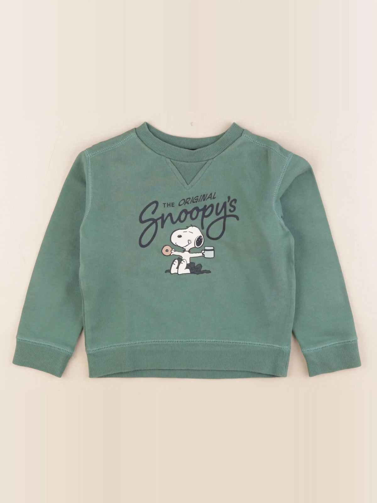 Cyrillus - sweat vert - 3 ans