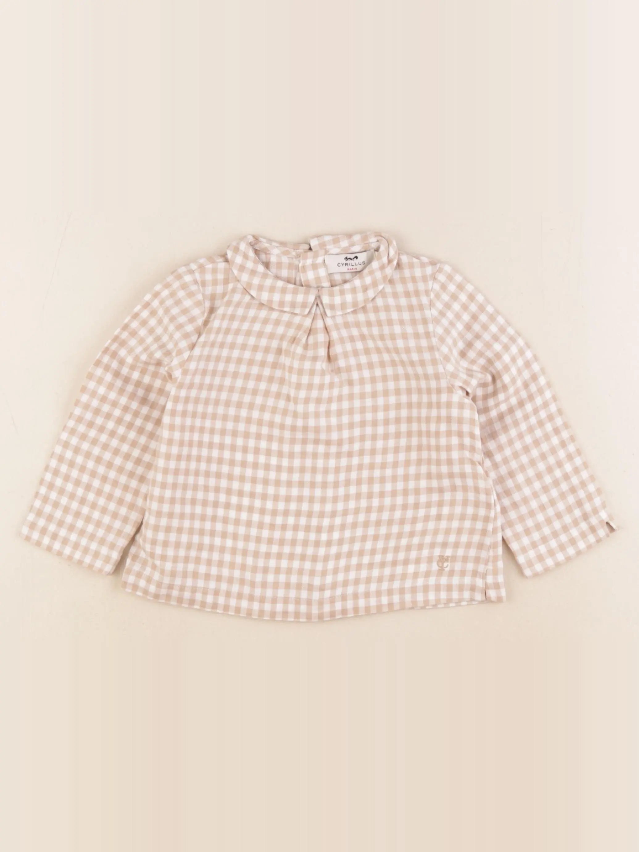 Cyrillus - blouse beige - 18 mois