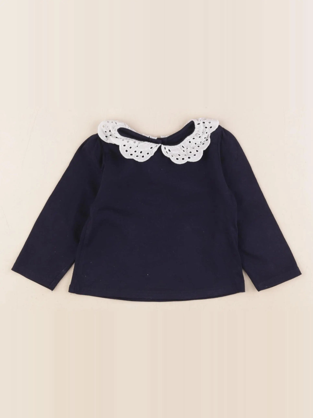 Vertbaudet - tee-shirt bleu - 9 mois