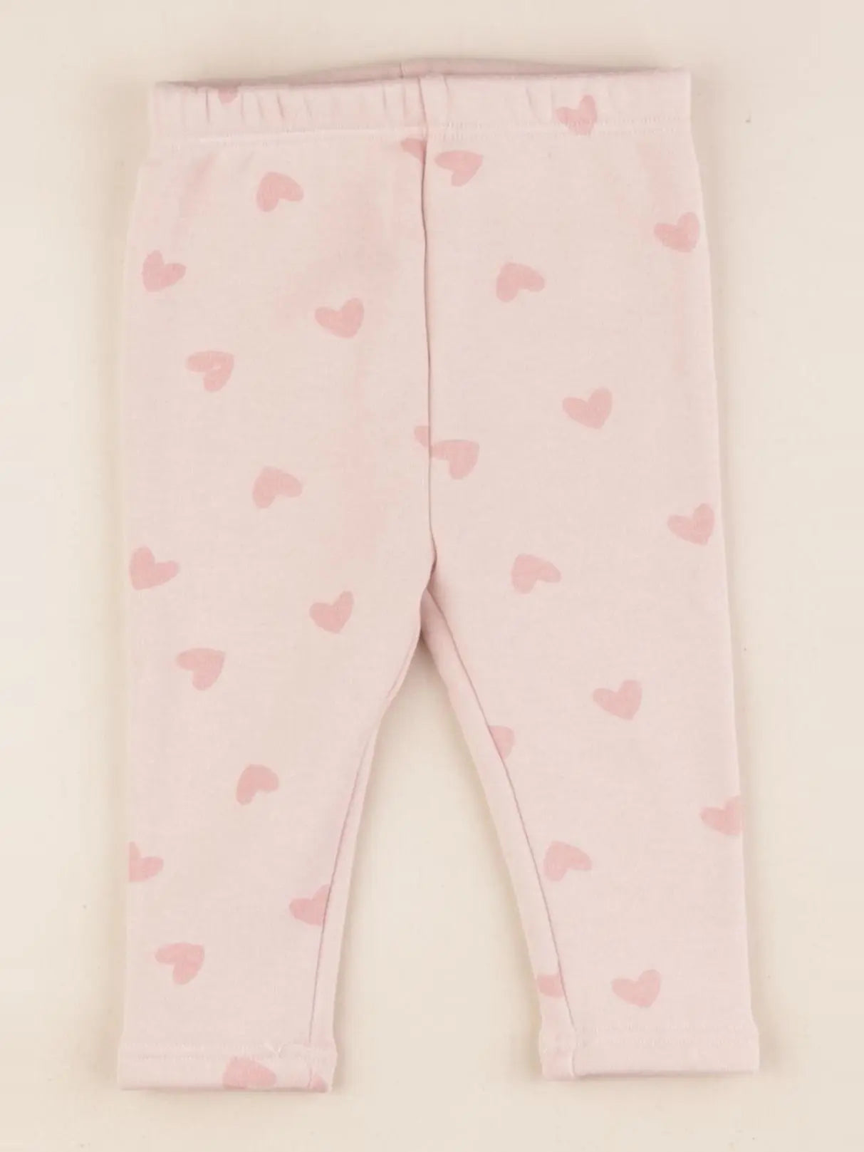 Vertbaudet - legging doublé rose - 9 mois