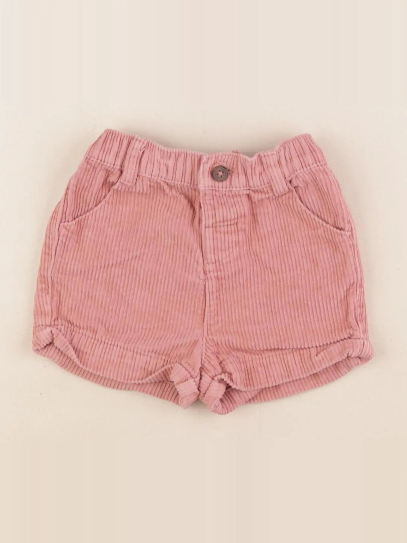 Vertbaudet - short rose - 9 mois