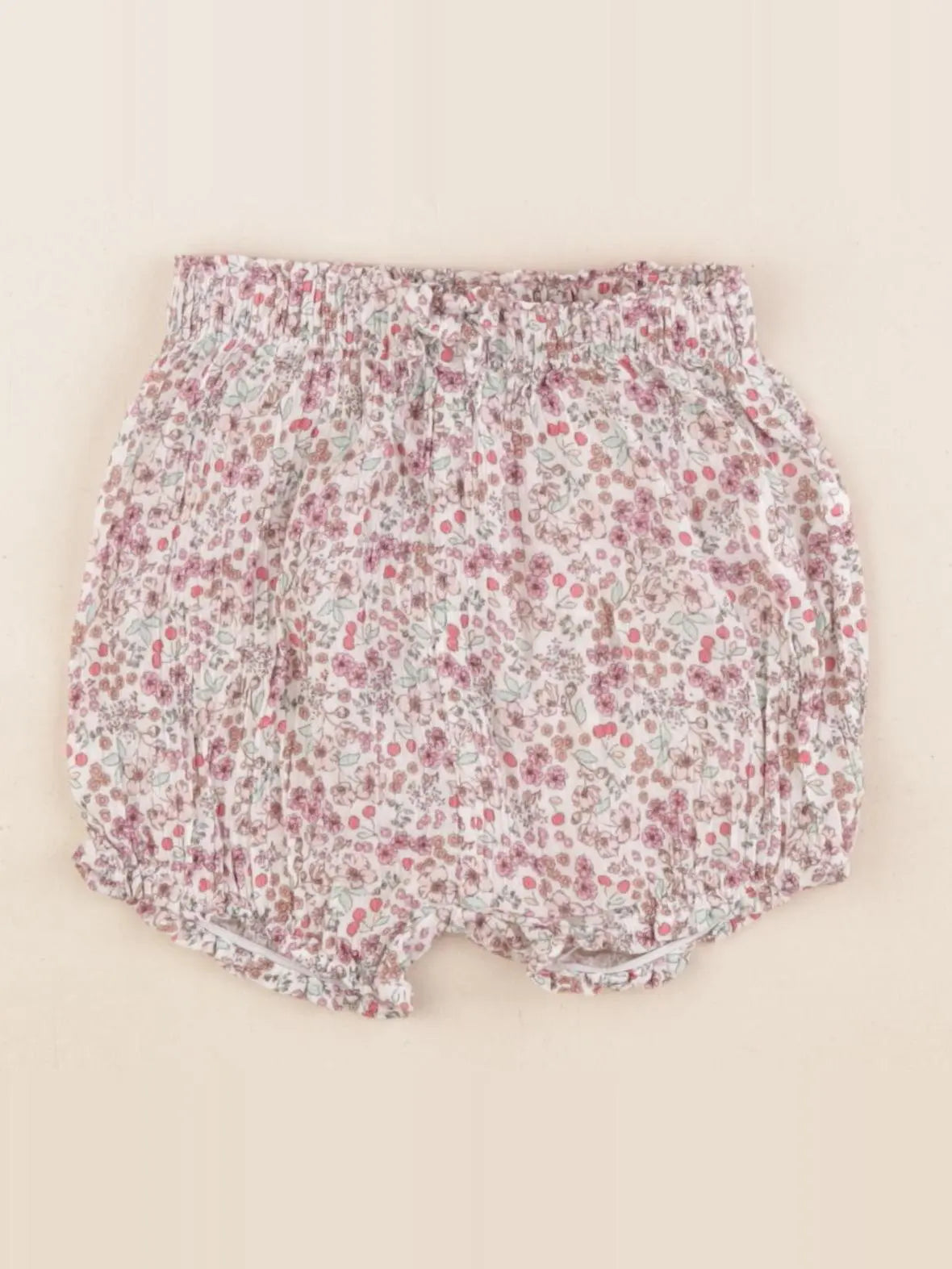 Vertbaudet - bloomer multicolore - 9 mois