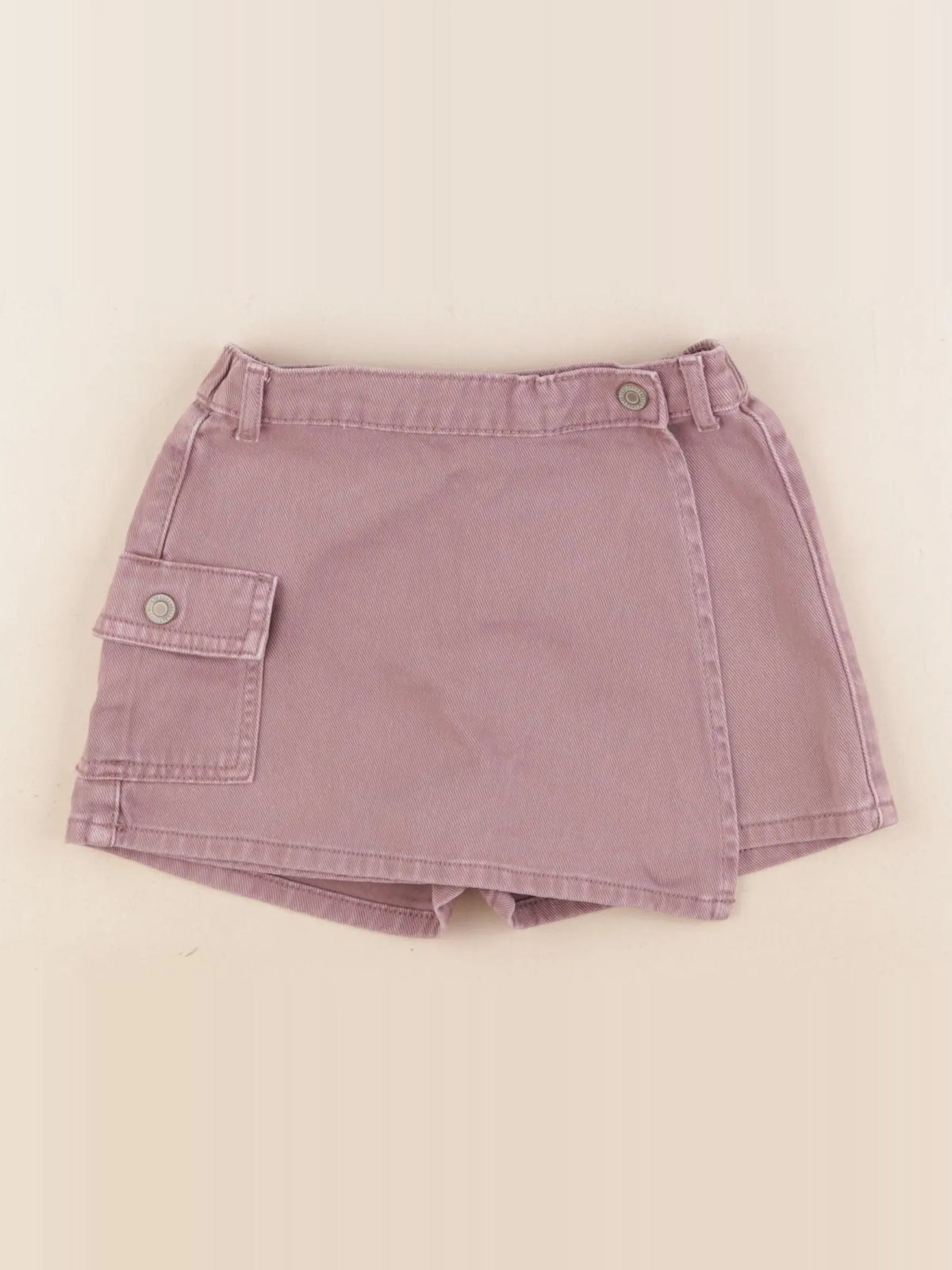 Vertbaudet - jupe short violet - 6 ans