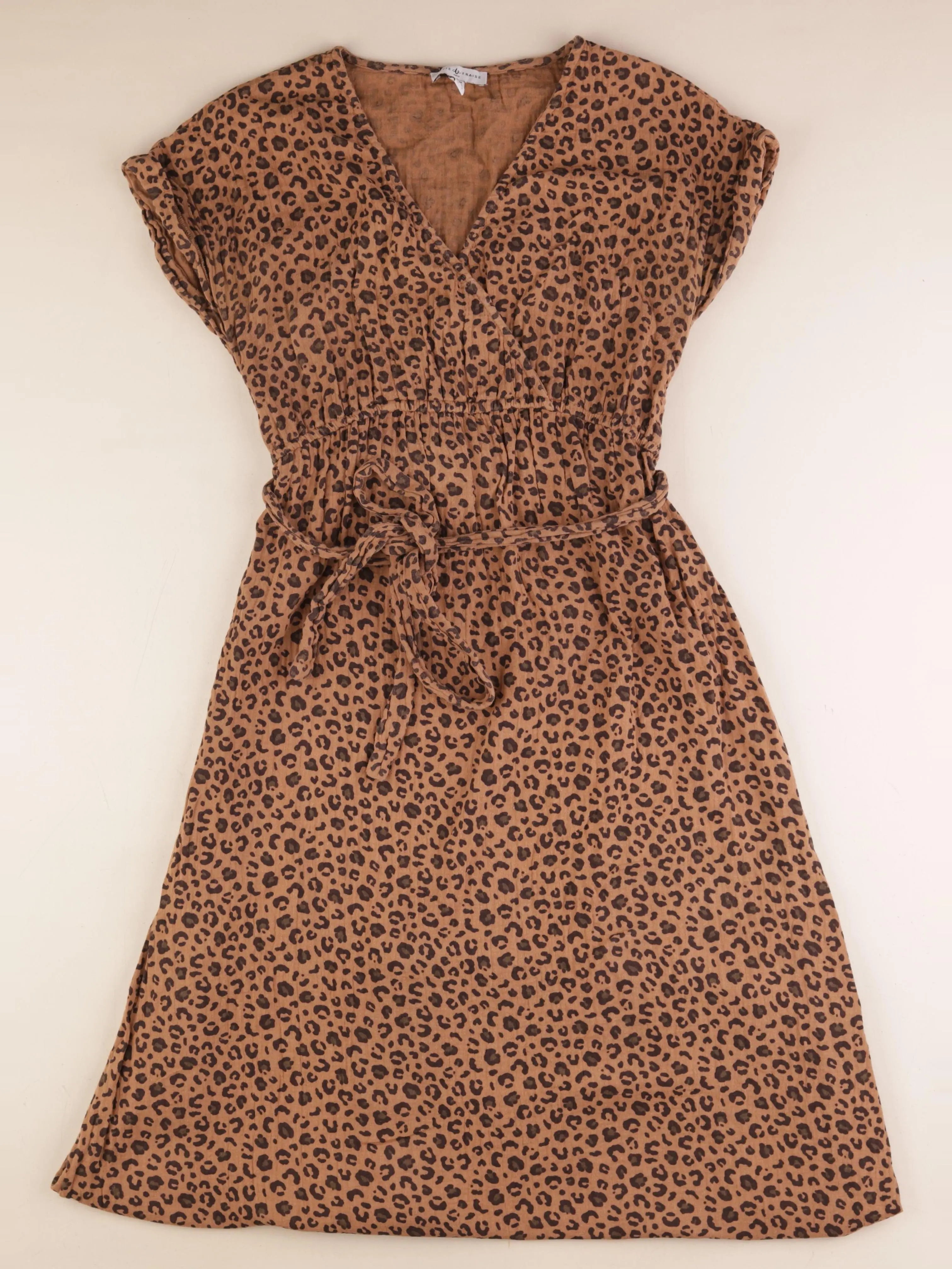 Envie de fraise - robe grossesse marron - 34
