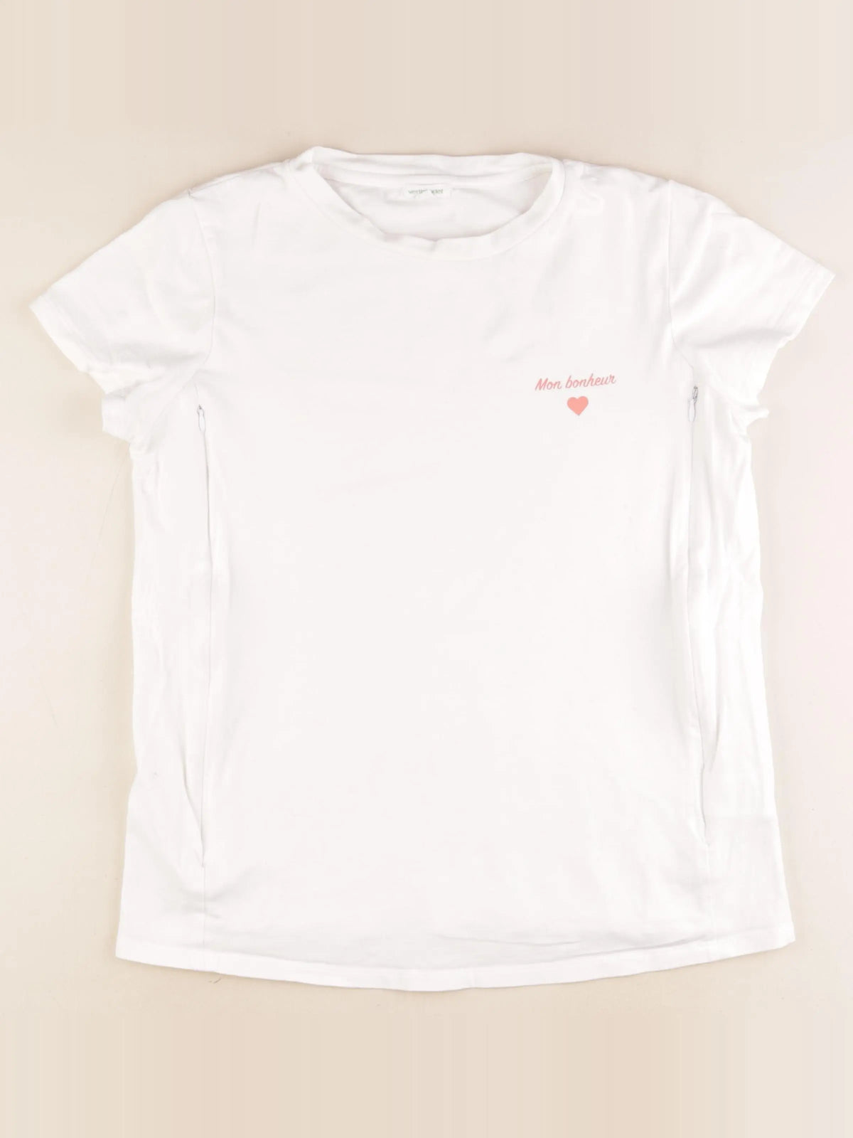 Vertbaudet - tee-shirt allaitement blanc - 34