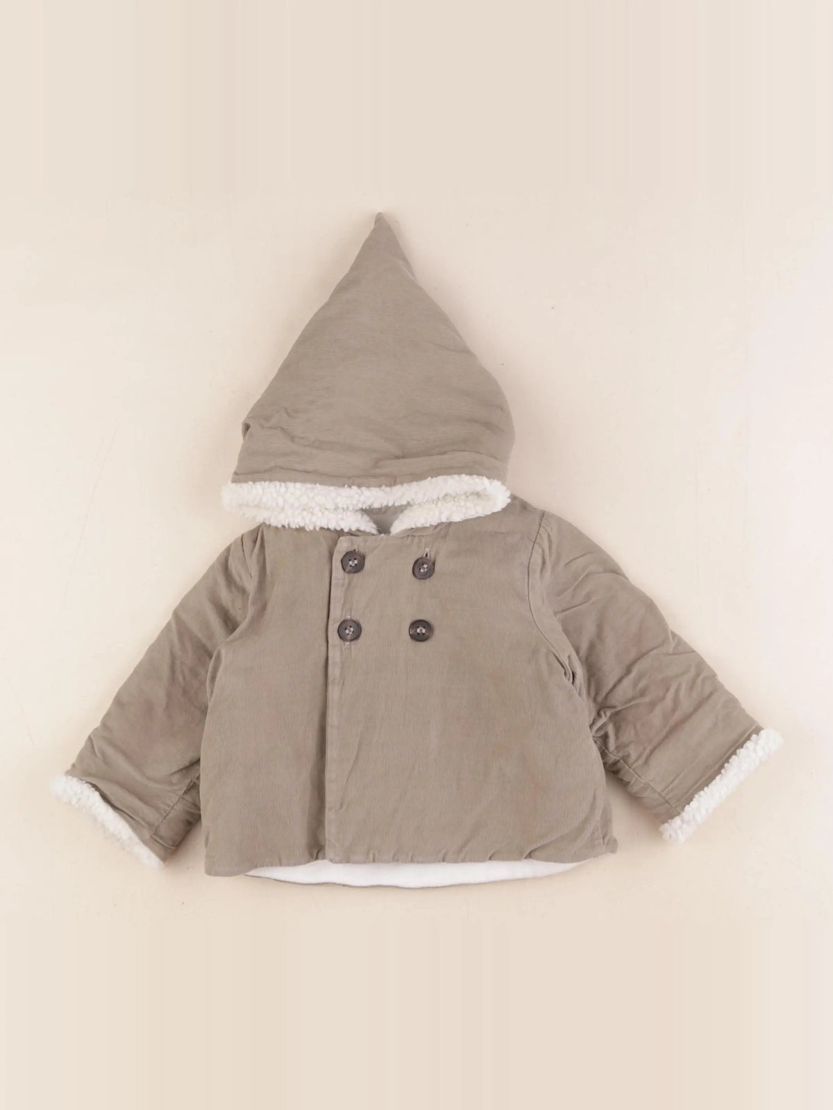 Petit Bateau - veste gris - 3 mois