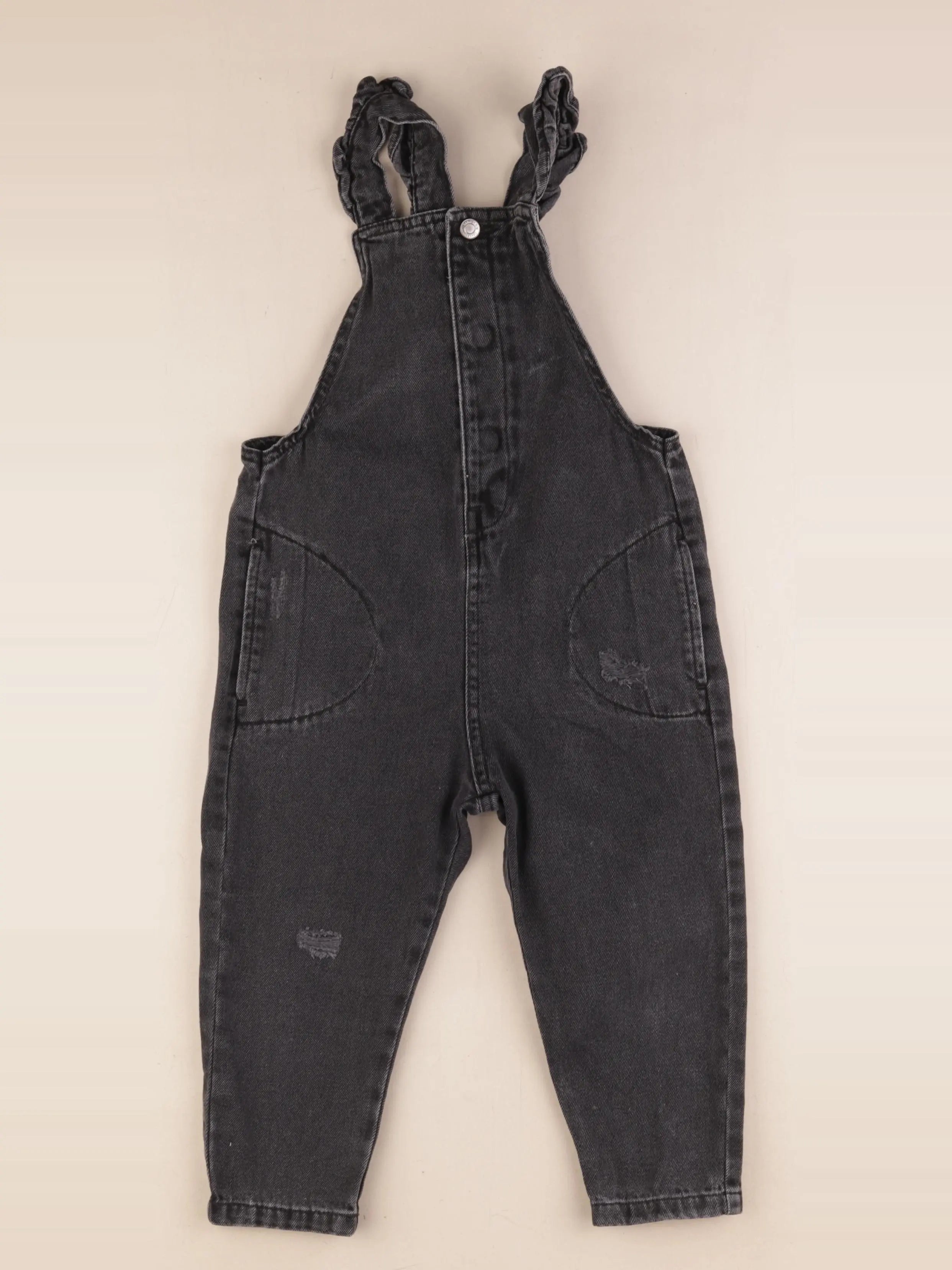 Zara - salopette noir - 3/4 ans