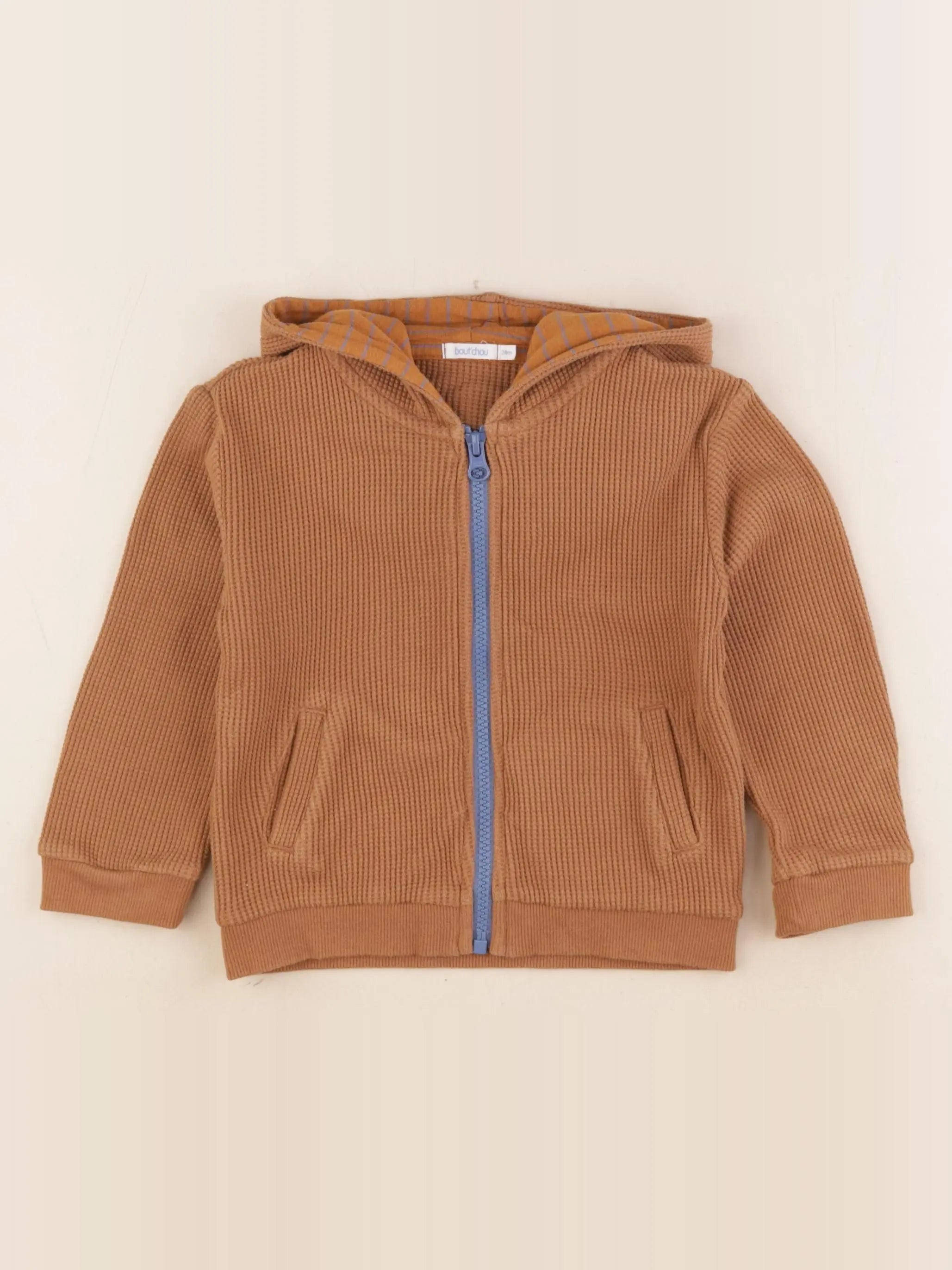 Boutchou - sweat marron - 24 mois
