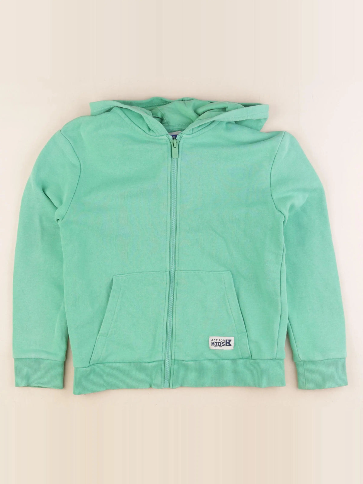 Okaidi - sweat vert - 8 ans