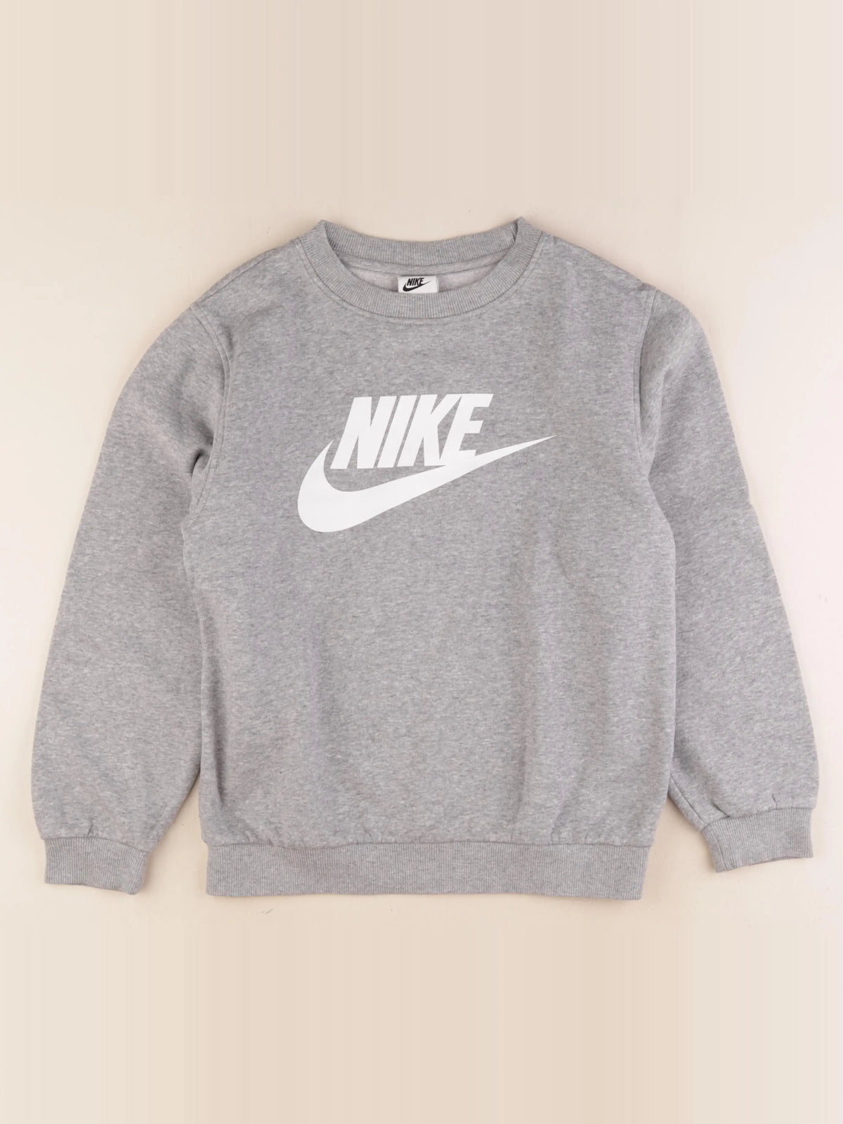 Nike - sweat gris - 12/14 ans