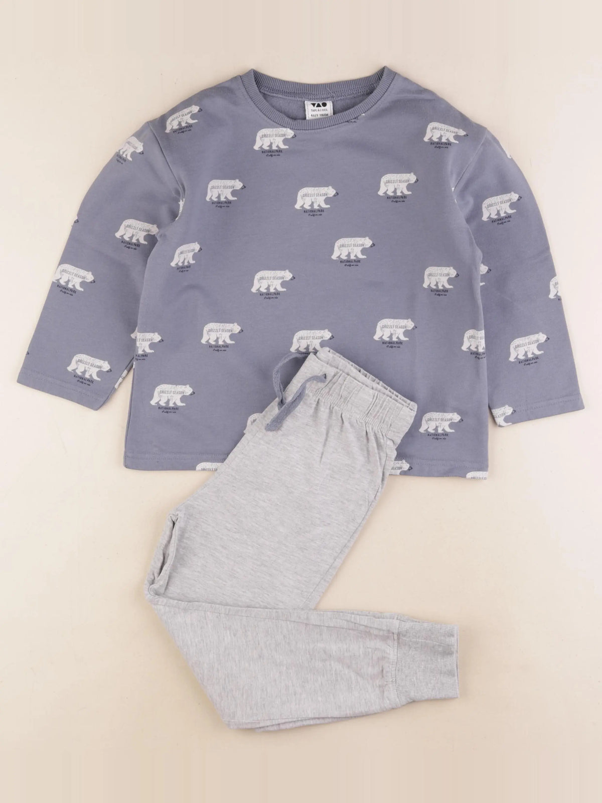 Tape à l'oeil - pyjama coton bleu - 6 ans