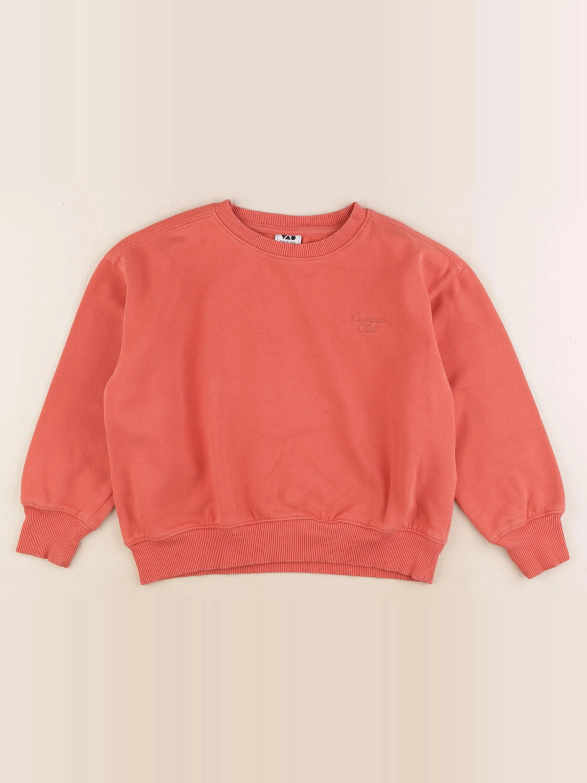 Tape à l'oeil - sweat orange - 6 ans