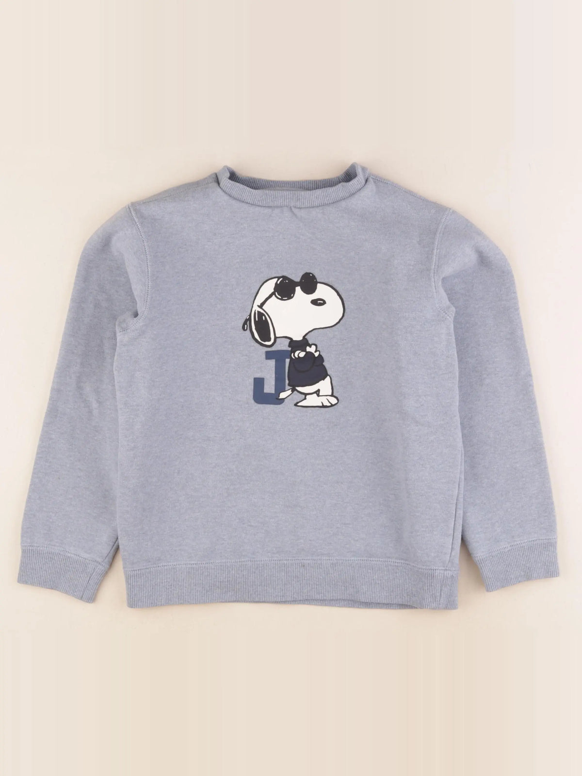 Vertbaudet - sweat bleu - 10 ans