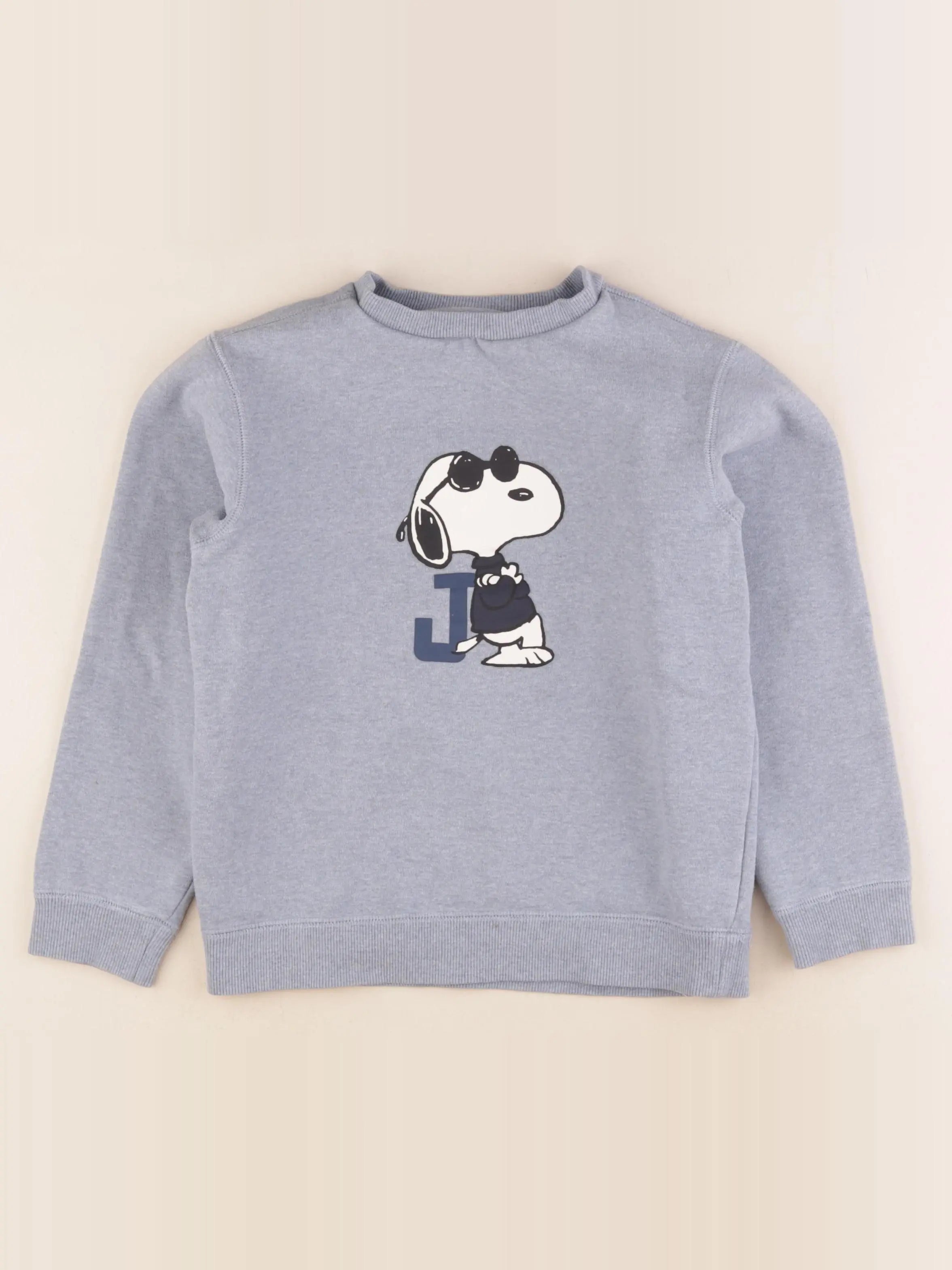 Vertbaudet - sweat bleu - 10 ans
