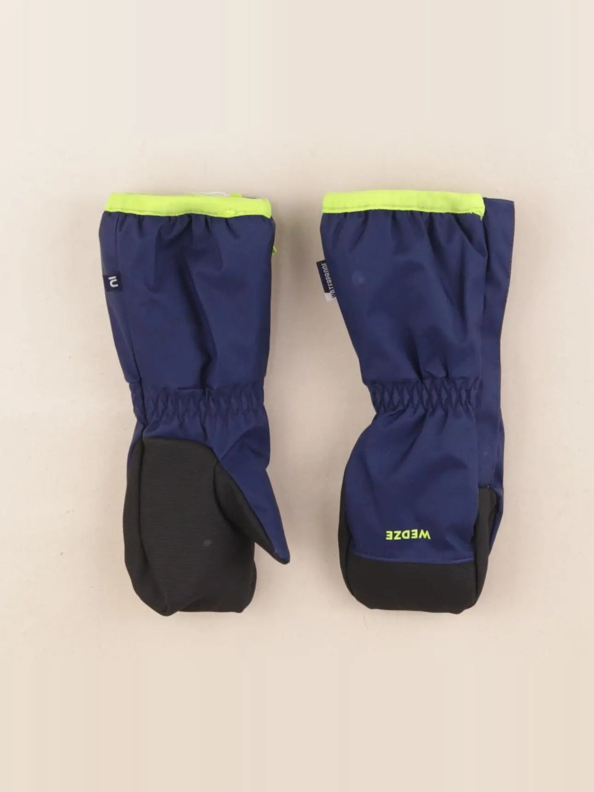 Decathlon ski - moufles de ski bleu - 5/6 ans