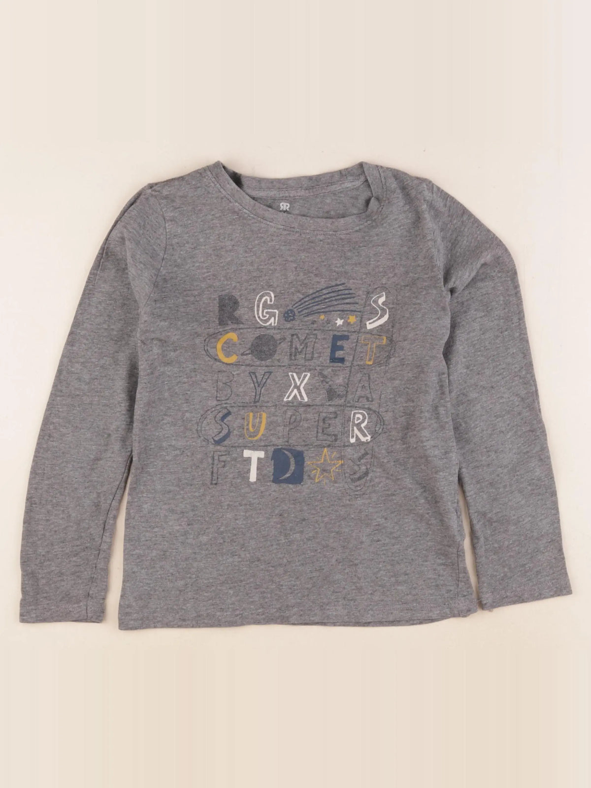 La Redoute - tee-shirt gris - 8 ans