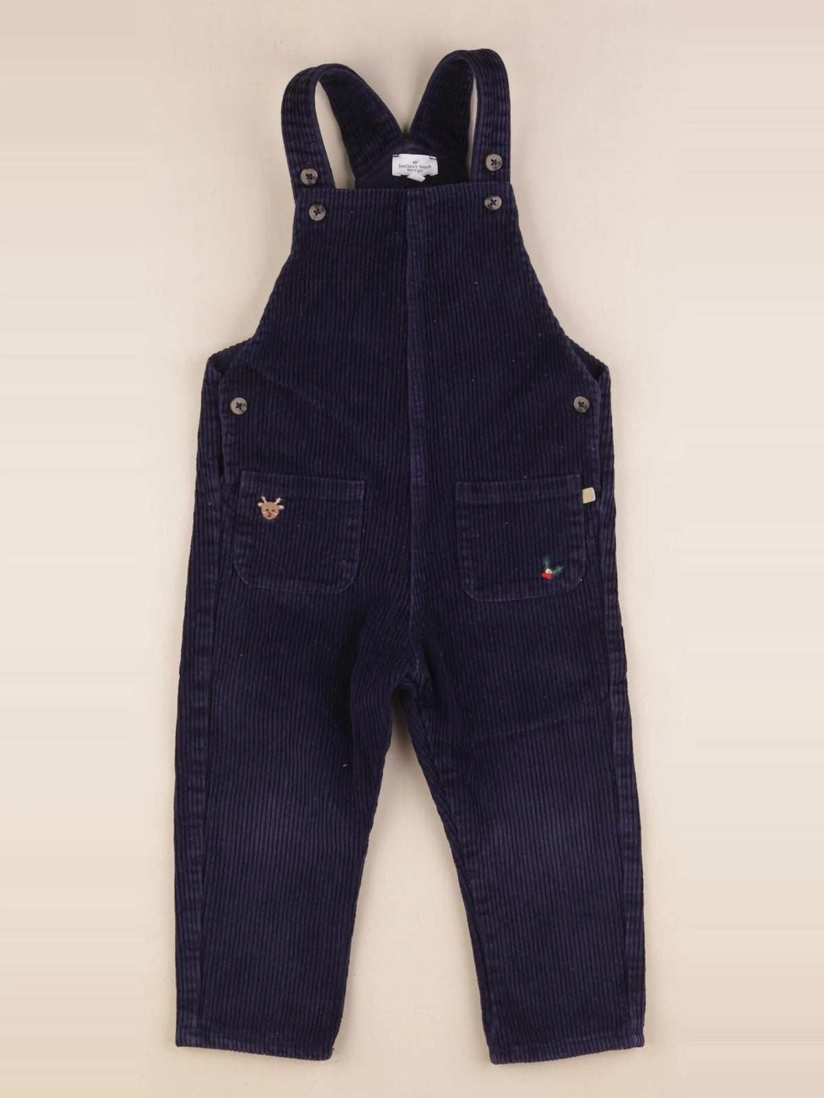 Sergent Major - salopette bleu - 36 mois