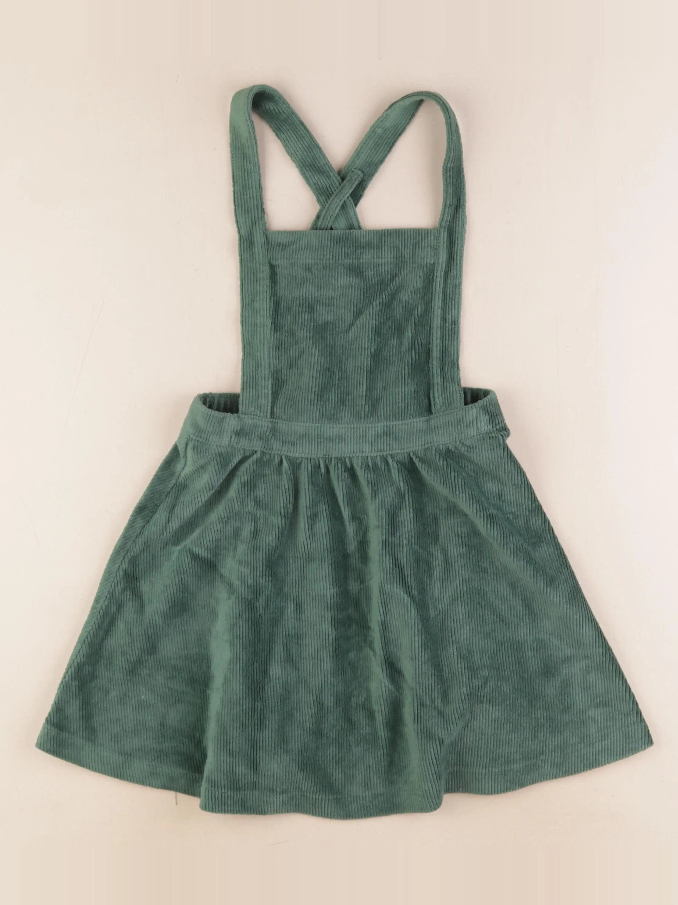 Vertbaudet - robe vert - 6 ans