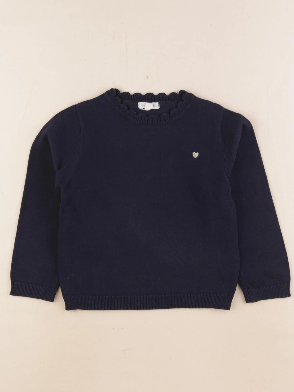 Vertbaudet - pull bleu - 5 ans