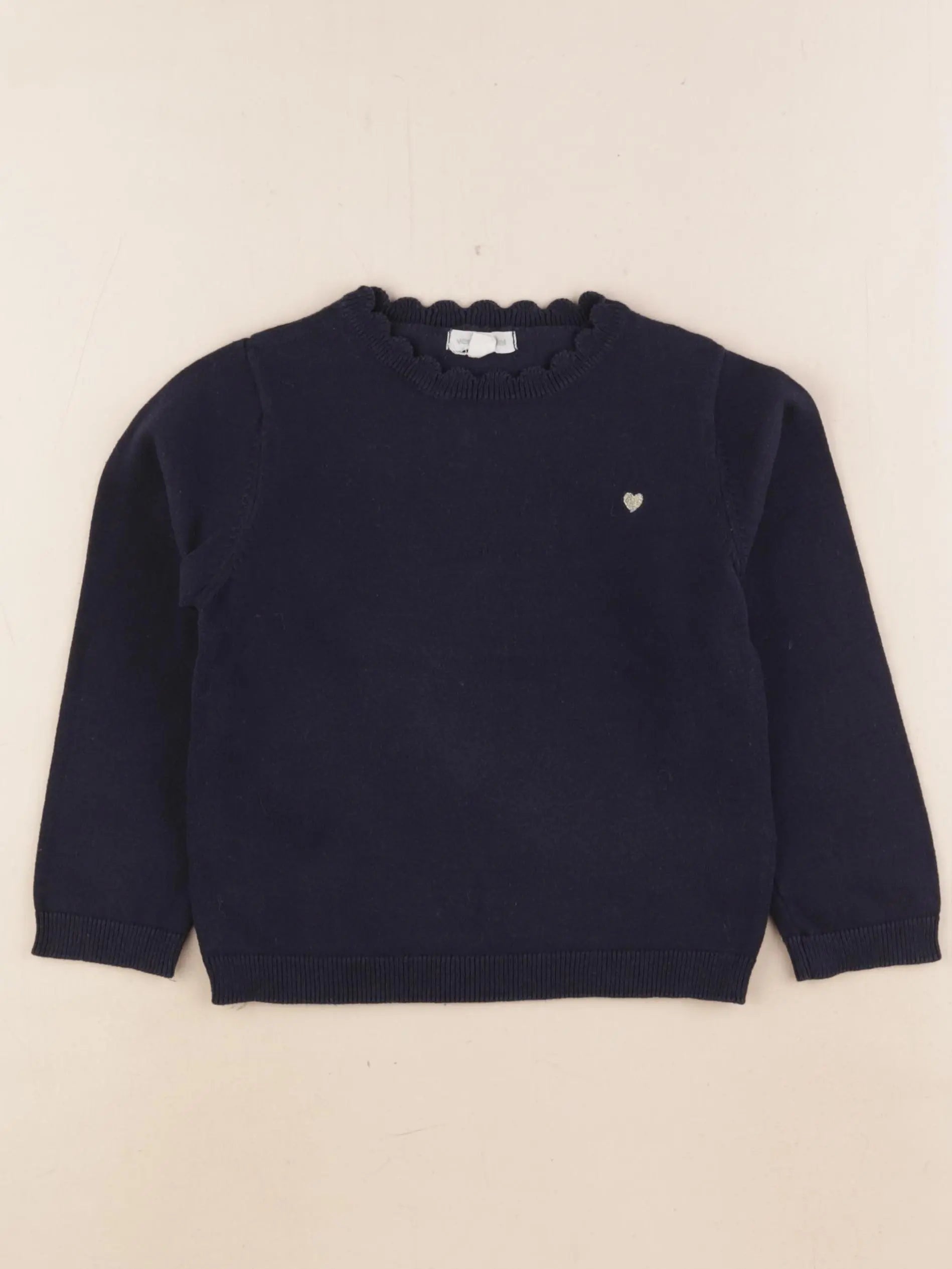Vertbaudet - pull bleu - 5 ans