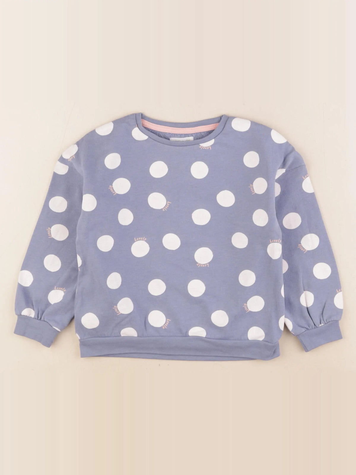 Vertbaudet - sweat bleu - 5 ans