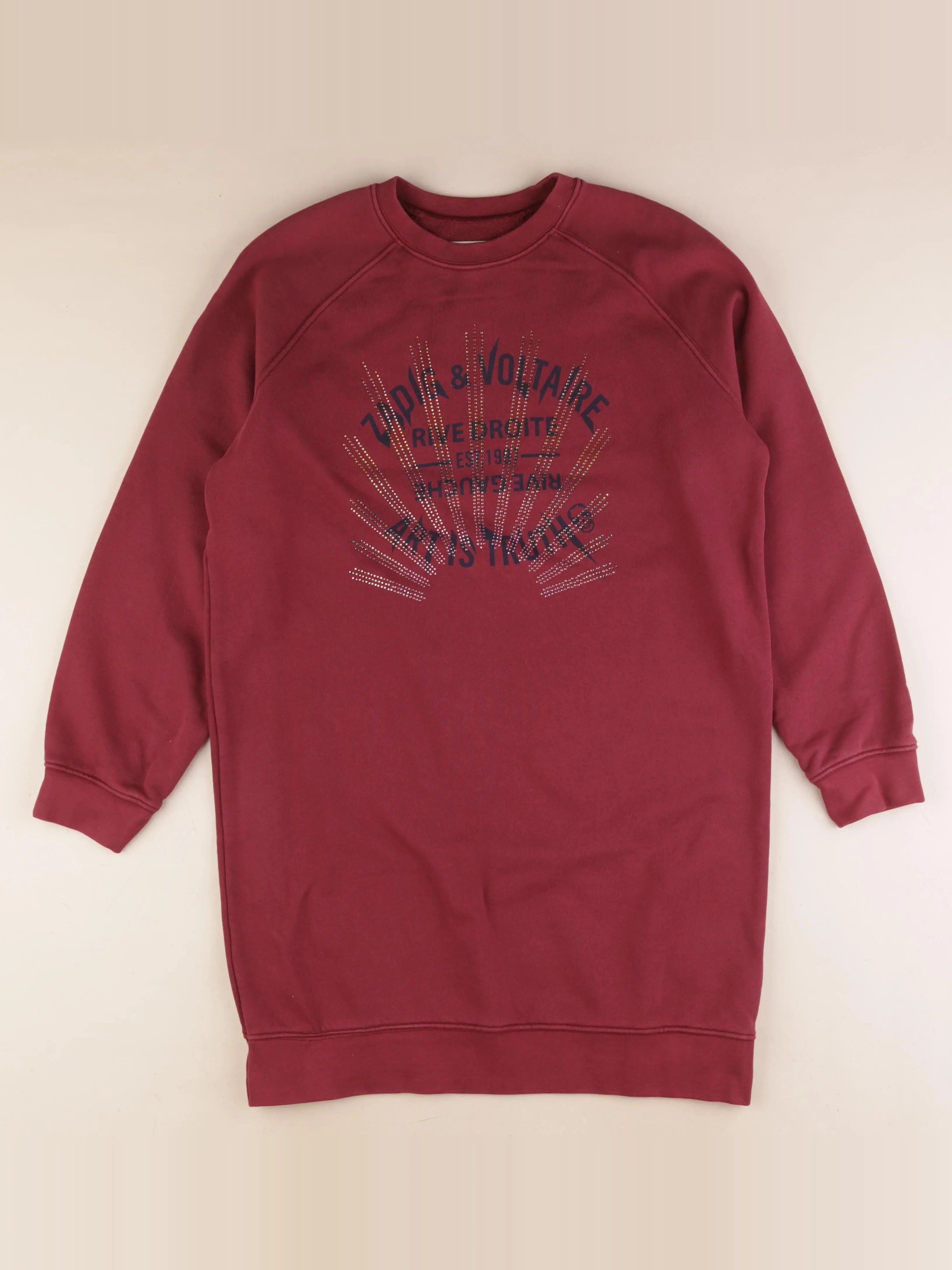 Zadig & Voltaire - robe rouge - 12 ans
