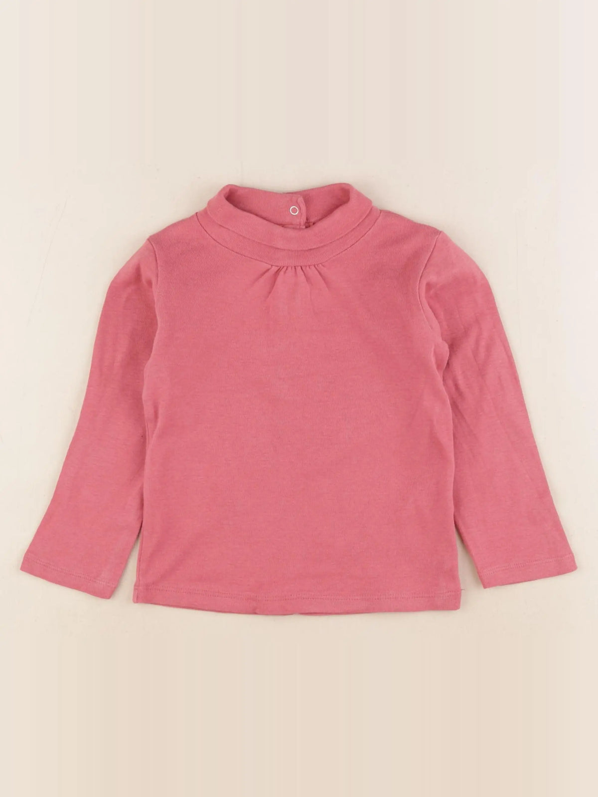 Vertbaudet - sous-pull rose - 36 mois