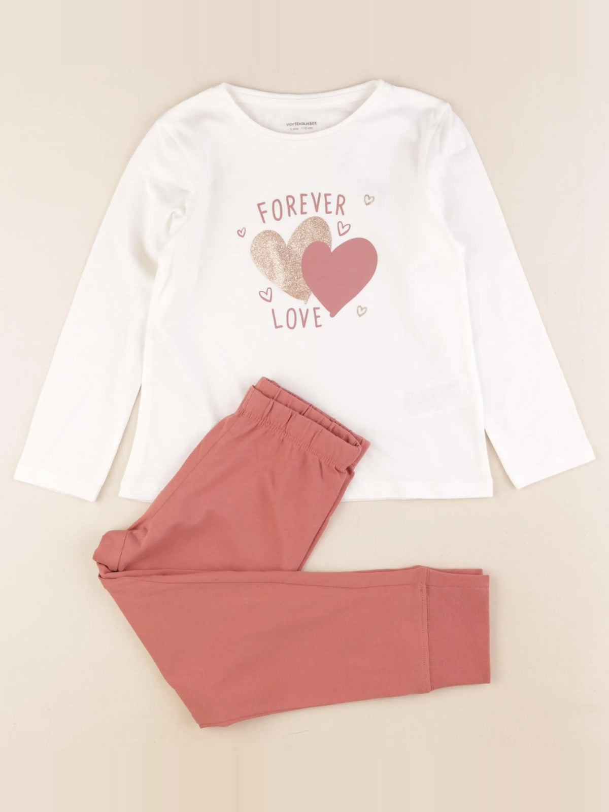 Vertbaudet - pyjama coton multicolore - 5 ans