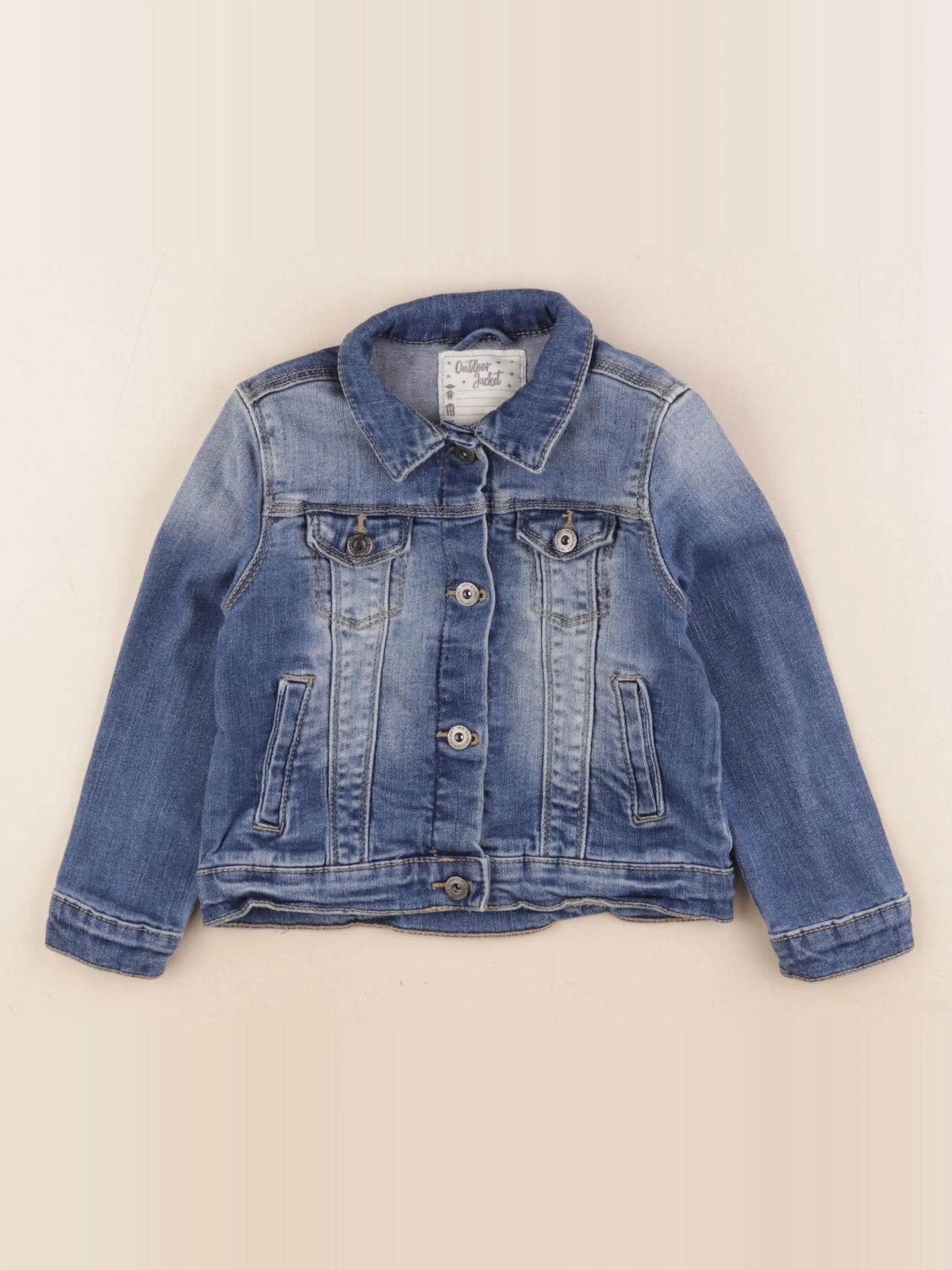 Vertbaudet - veste bleu - 3 ans