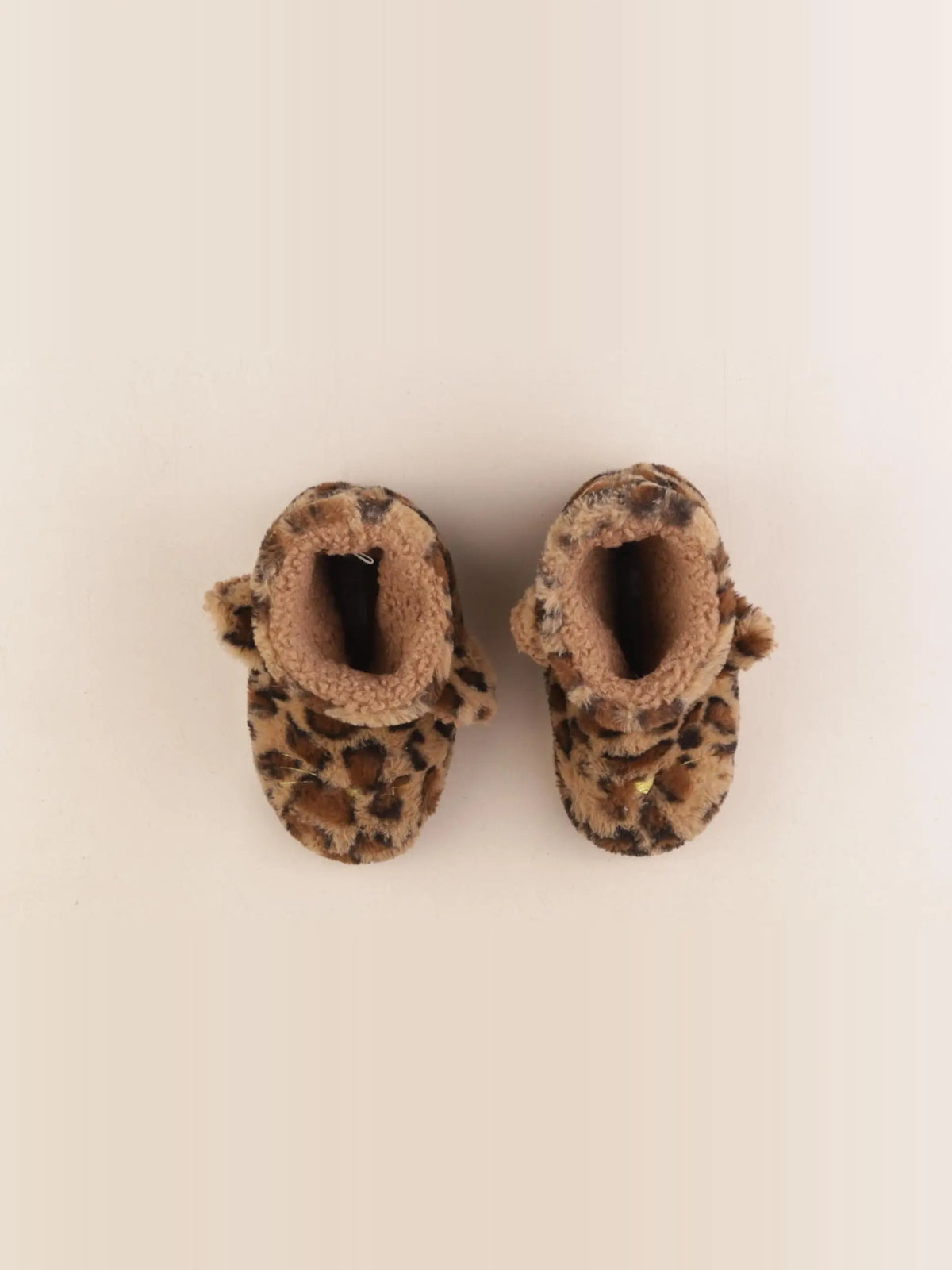 Vertbaudet - chaussons marron, noir - pointure 26/27