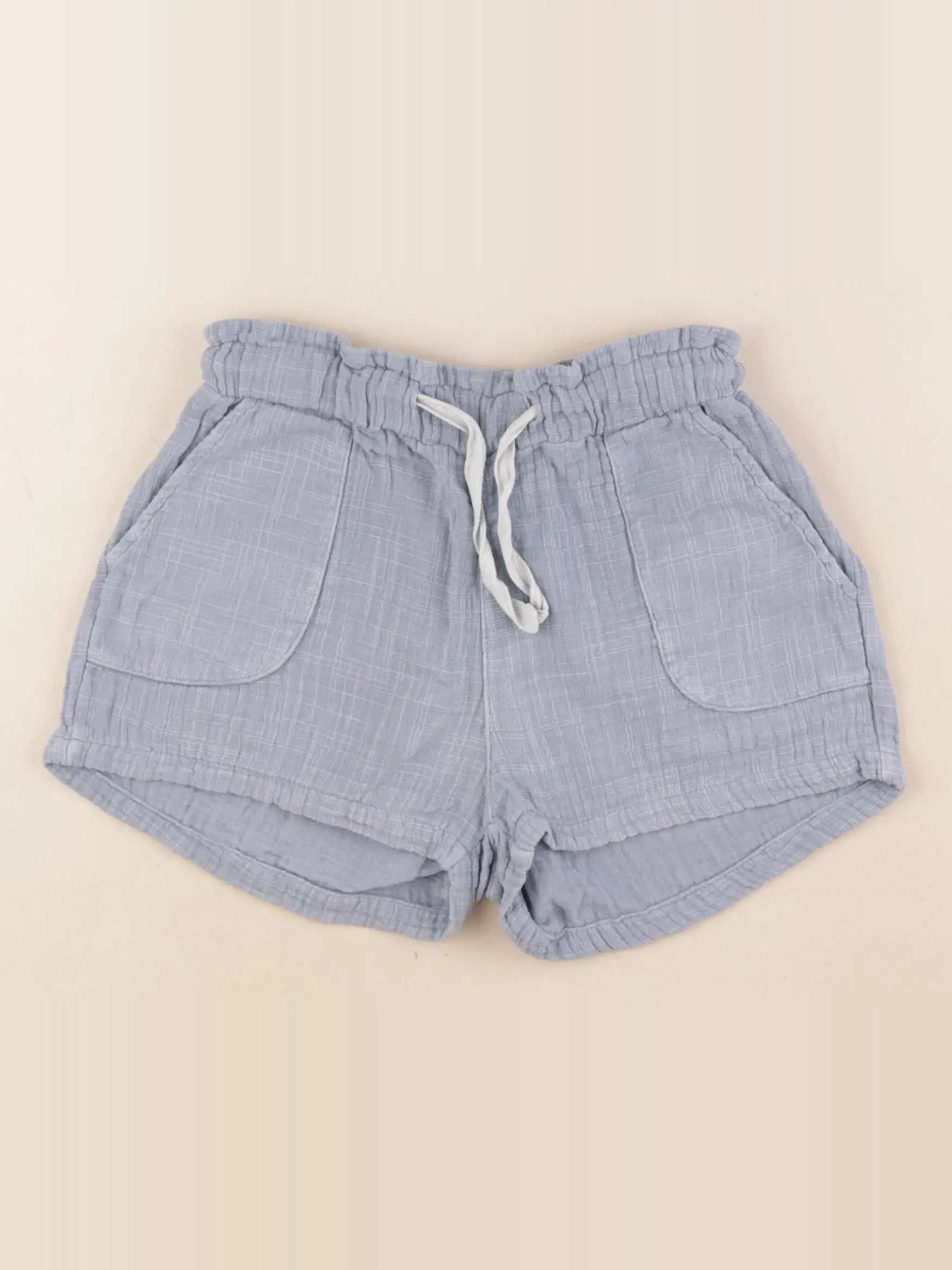 Buho - short bleu - 6 ans