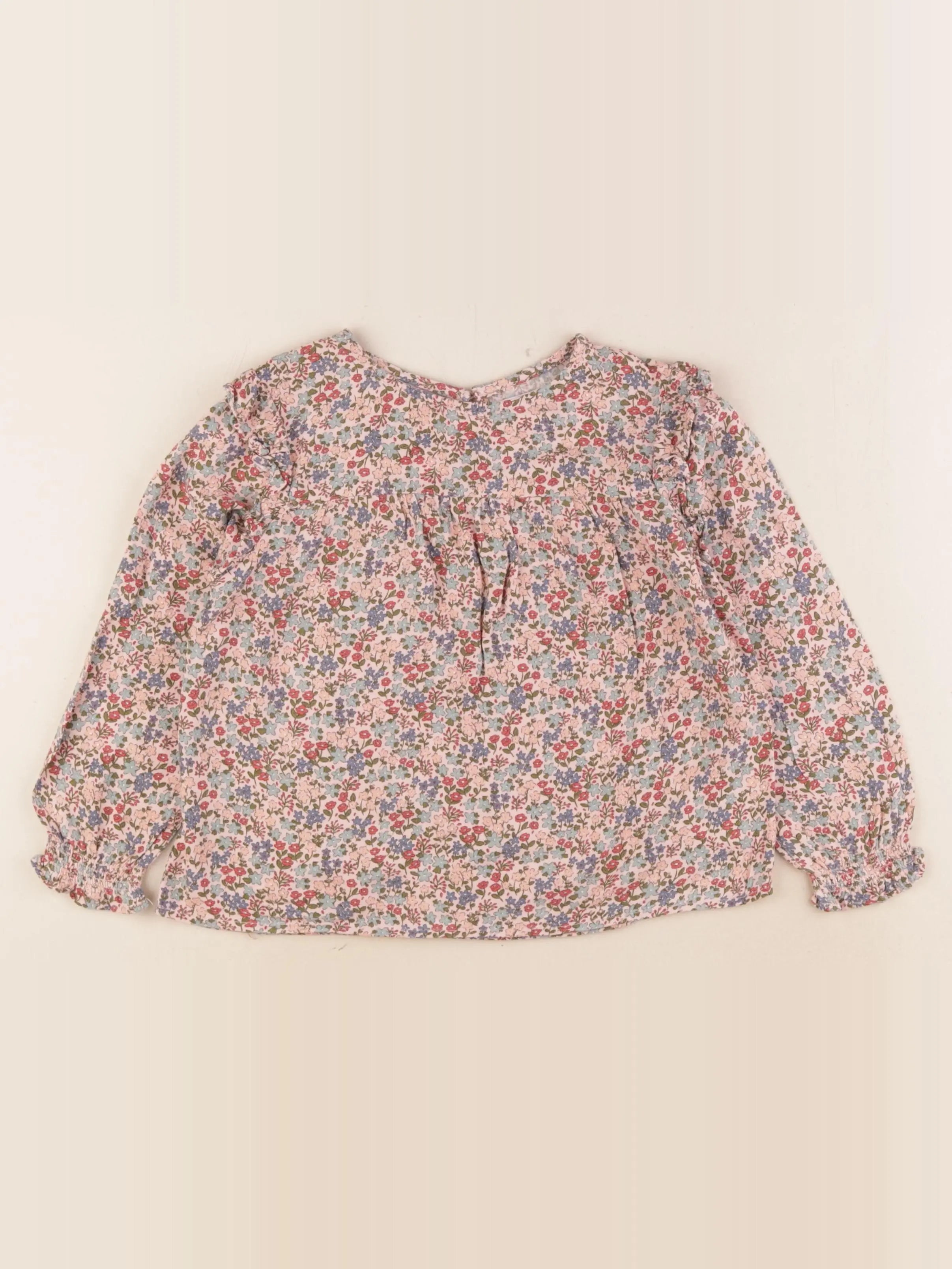 Vertbaudet - blouse multicolore - 5 ans