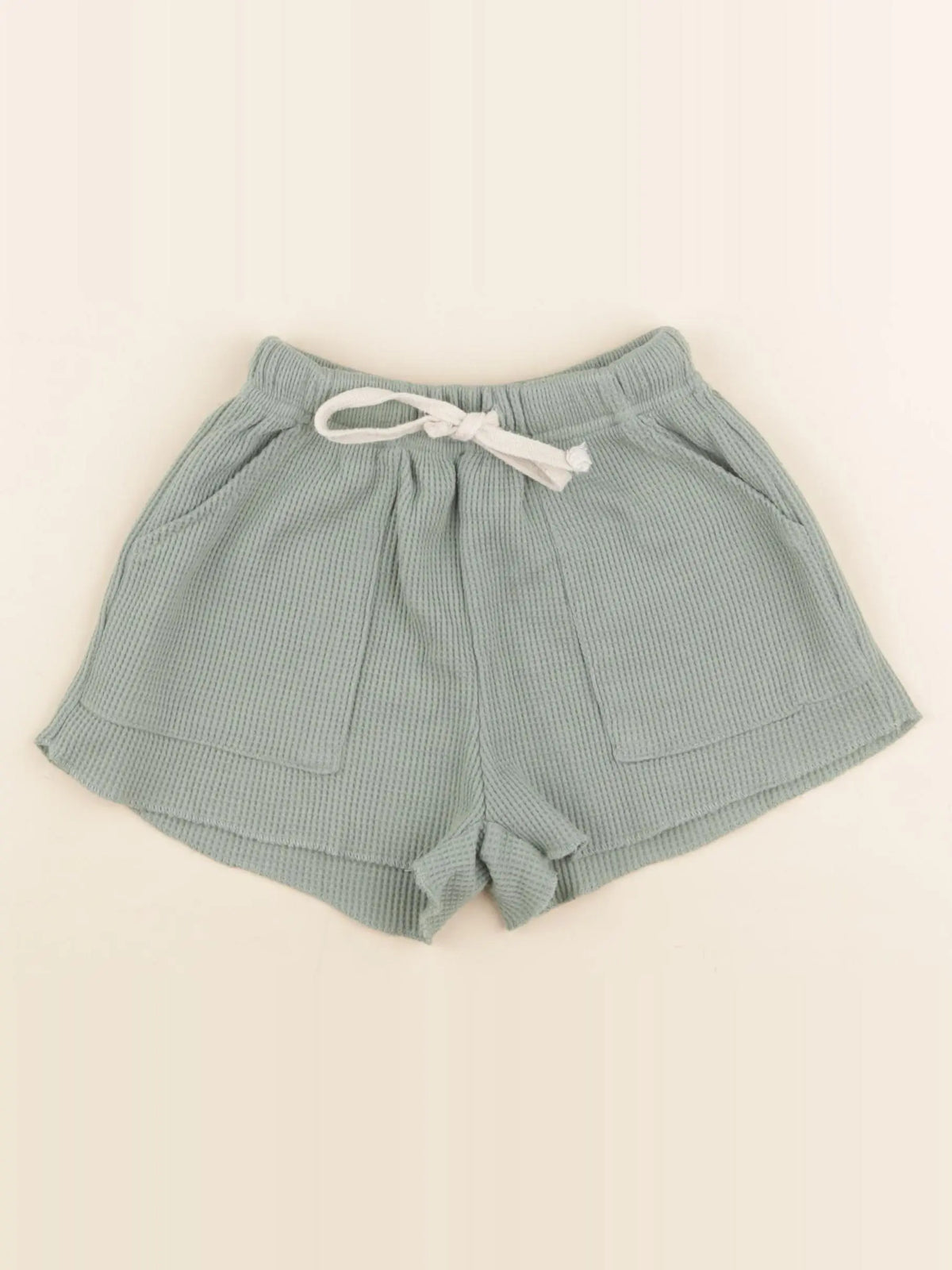Gamin gamine - short vert - 3 ans