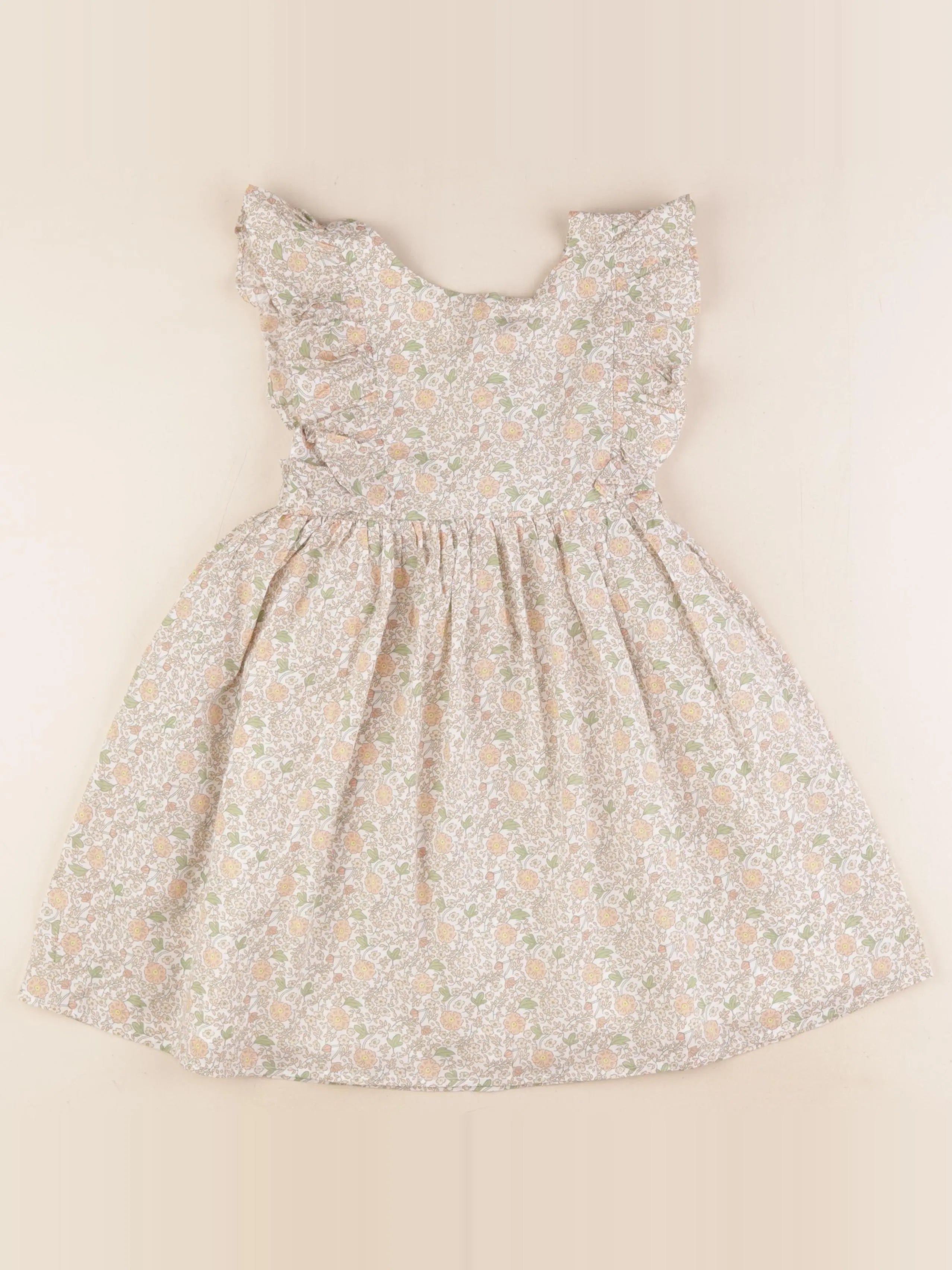 Vertbaudet - robe multicolore - 5/6 ans
