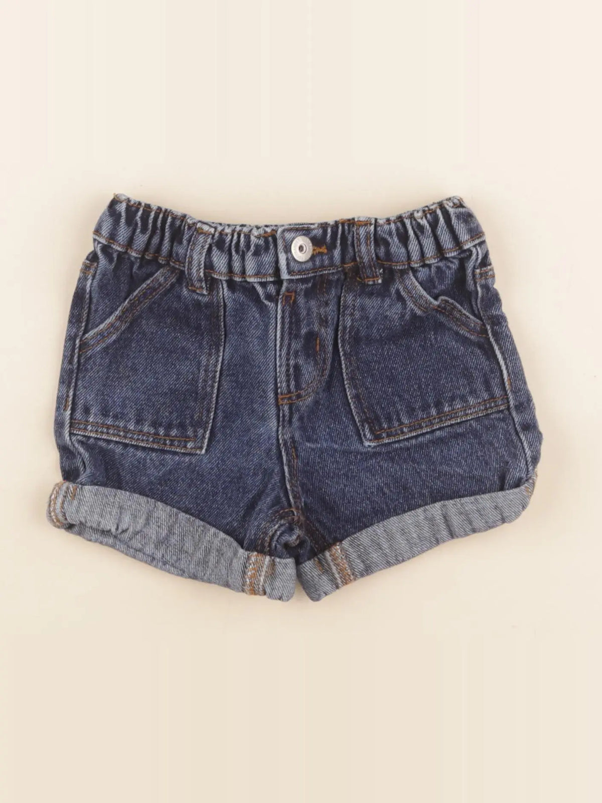 Vertbaudet - short bleu - 3 ans