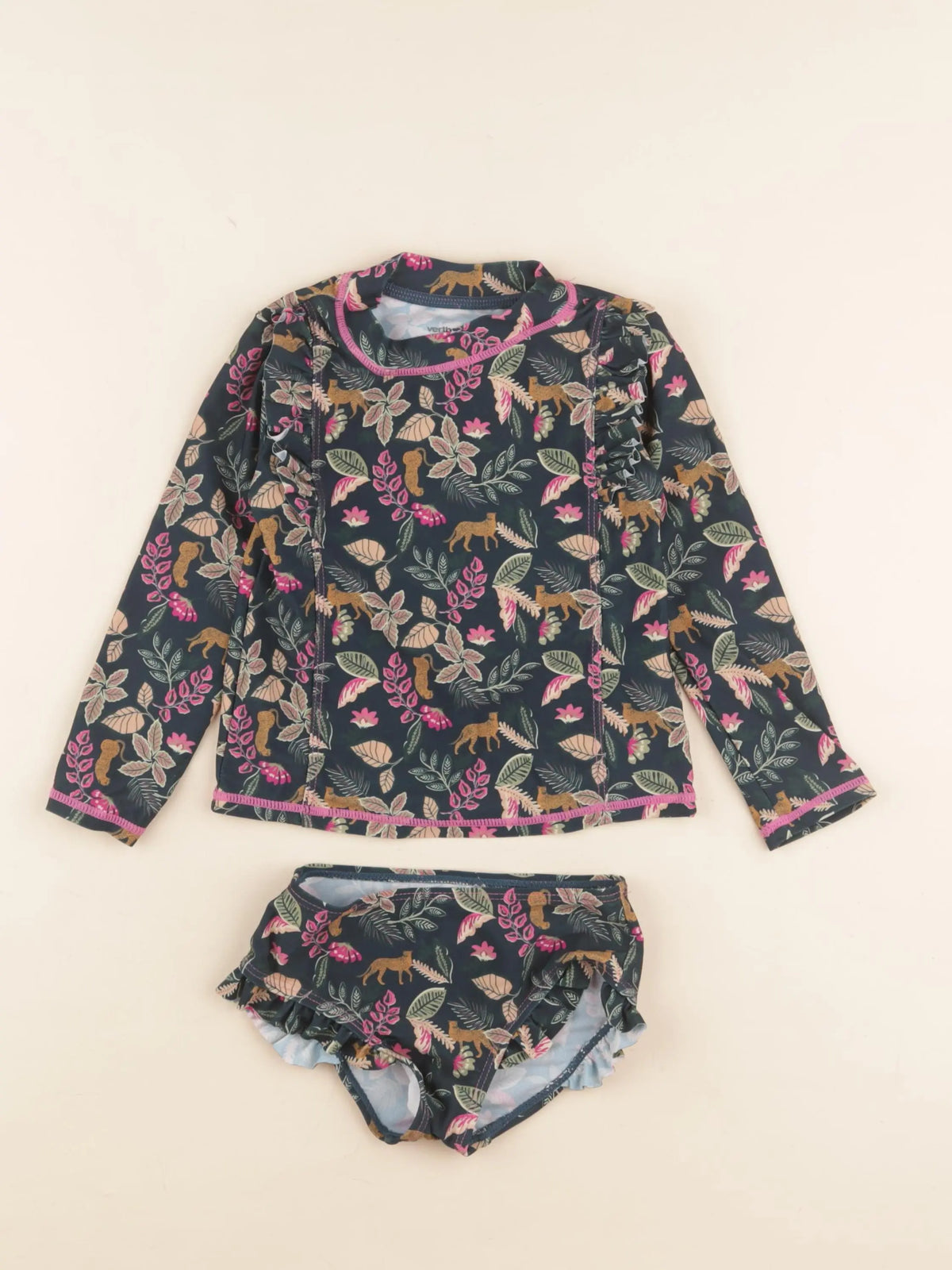Vertbaudet - ensemble de bain multicolore - 3 ans