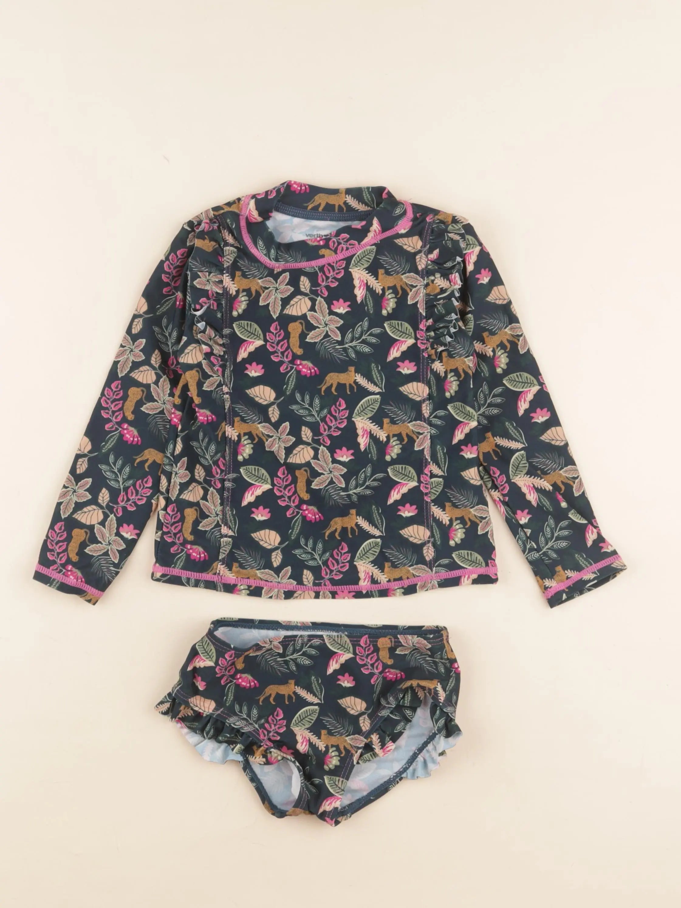Vertbaudet - ensemble de bain multicolore - 3 ans