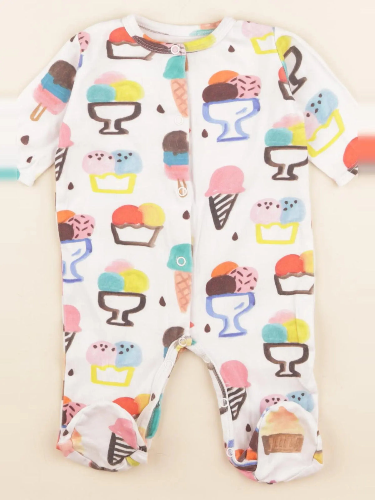Monoprix X IRIS DE MOUY - pyjama coton multicolore - 1/3 mois