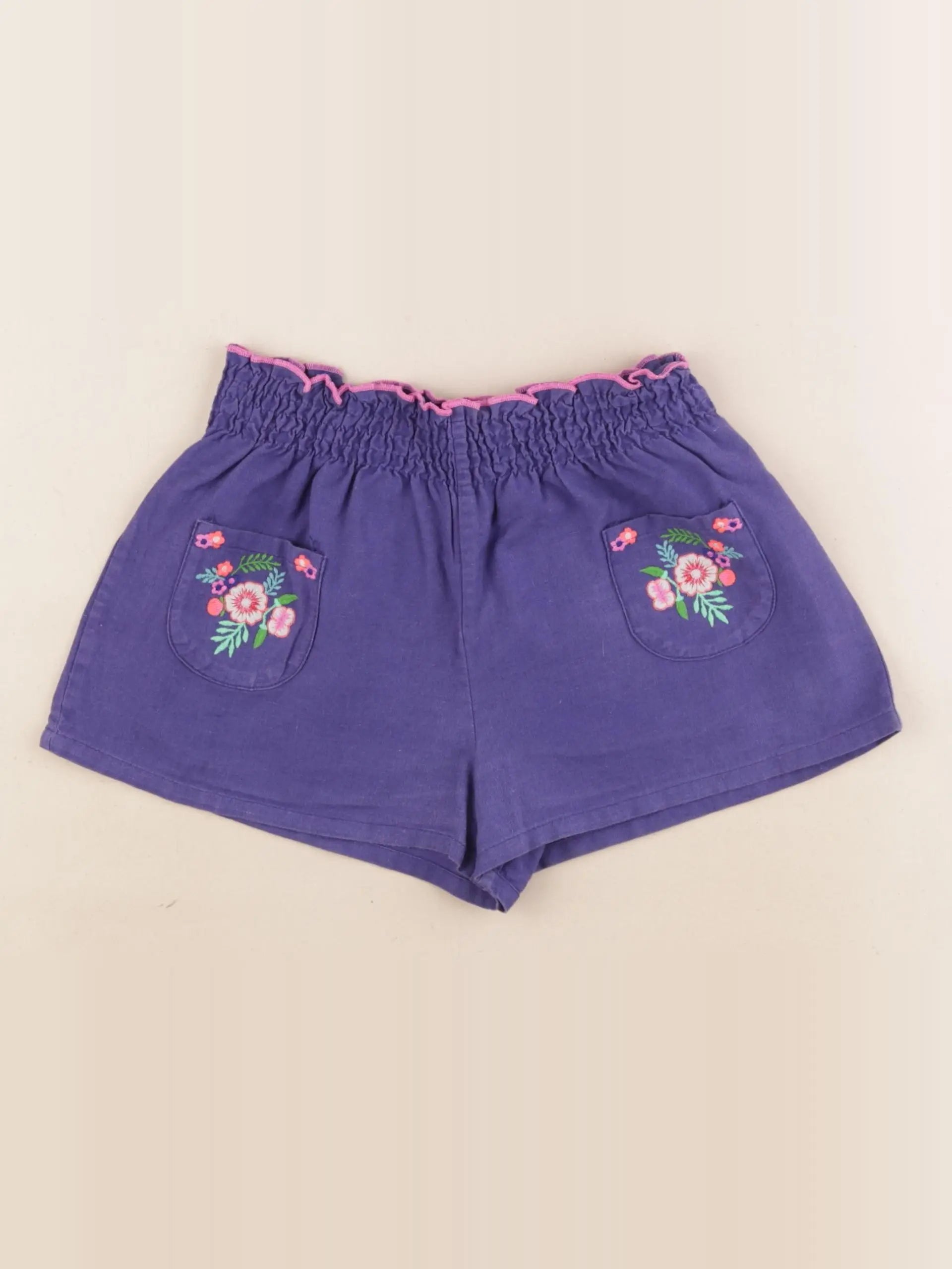 Bonton - short violet - 10 ans