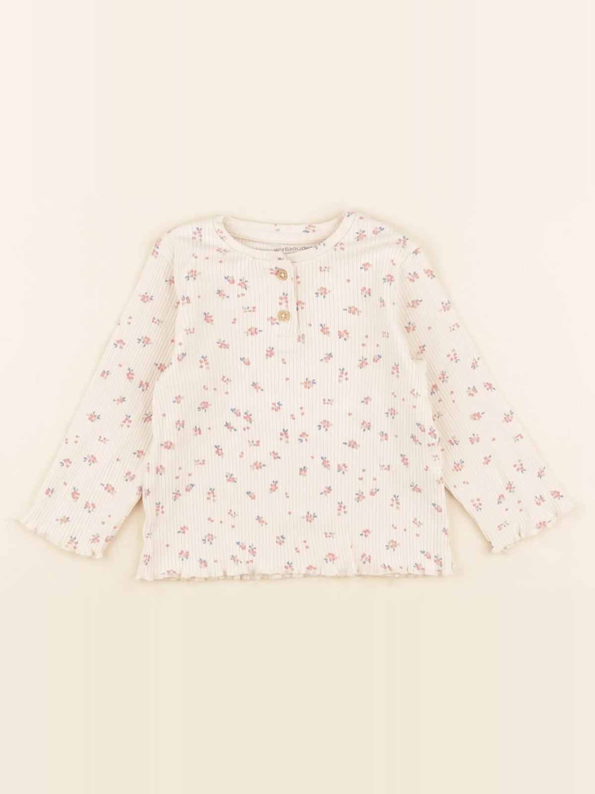 Vertbaudet - tee-shirt beige - 18 mois