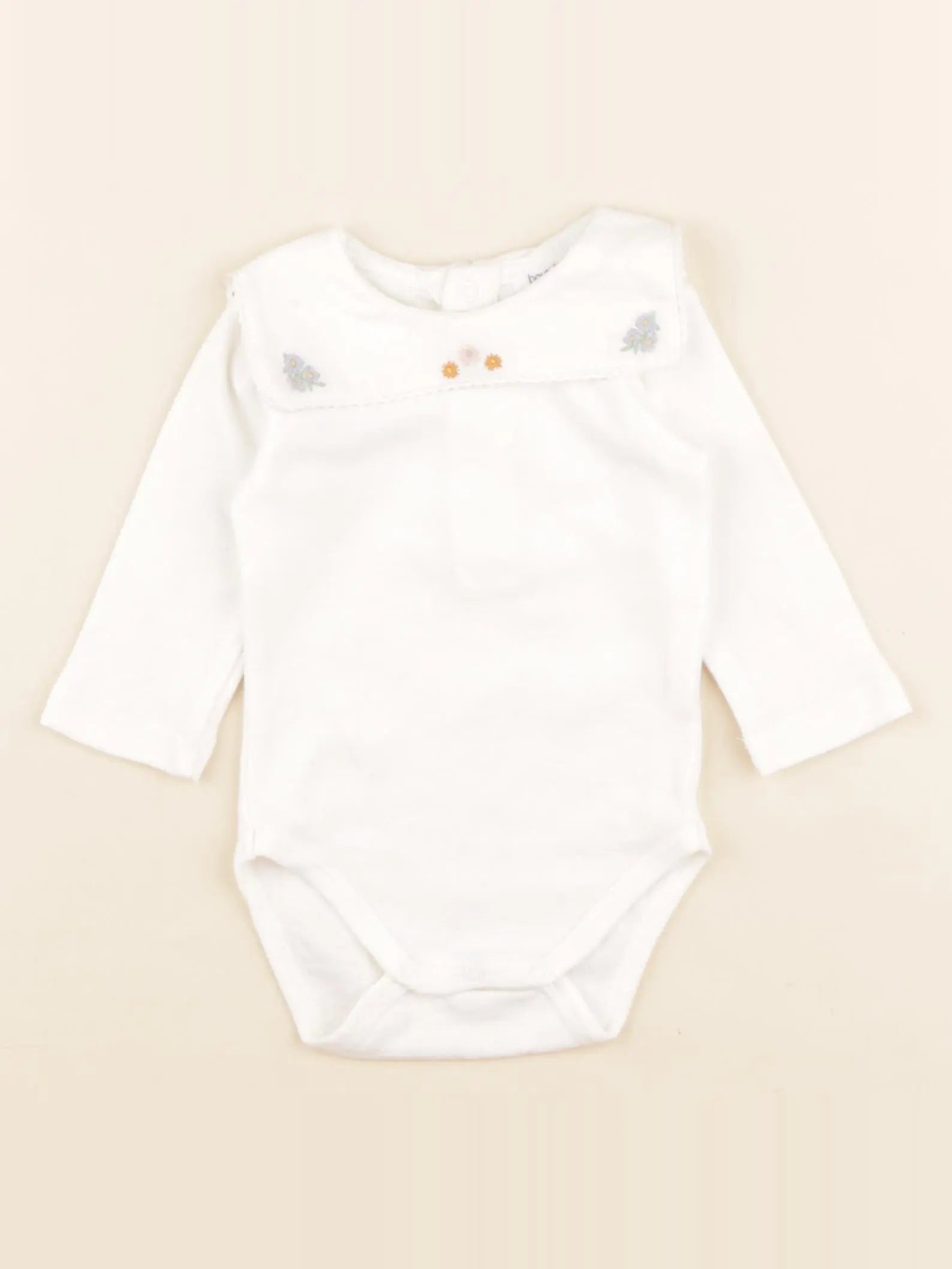 Boutchou - body blanc - 3 mois