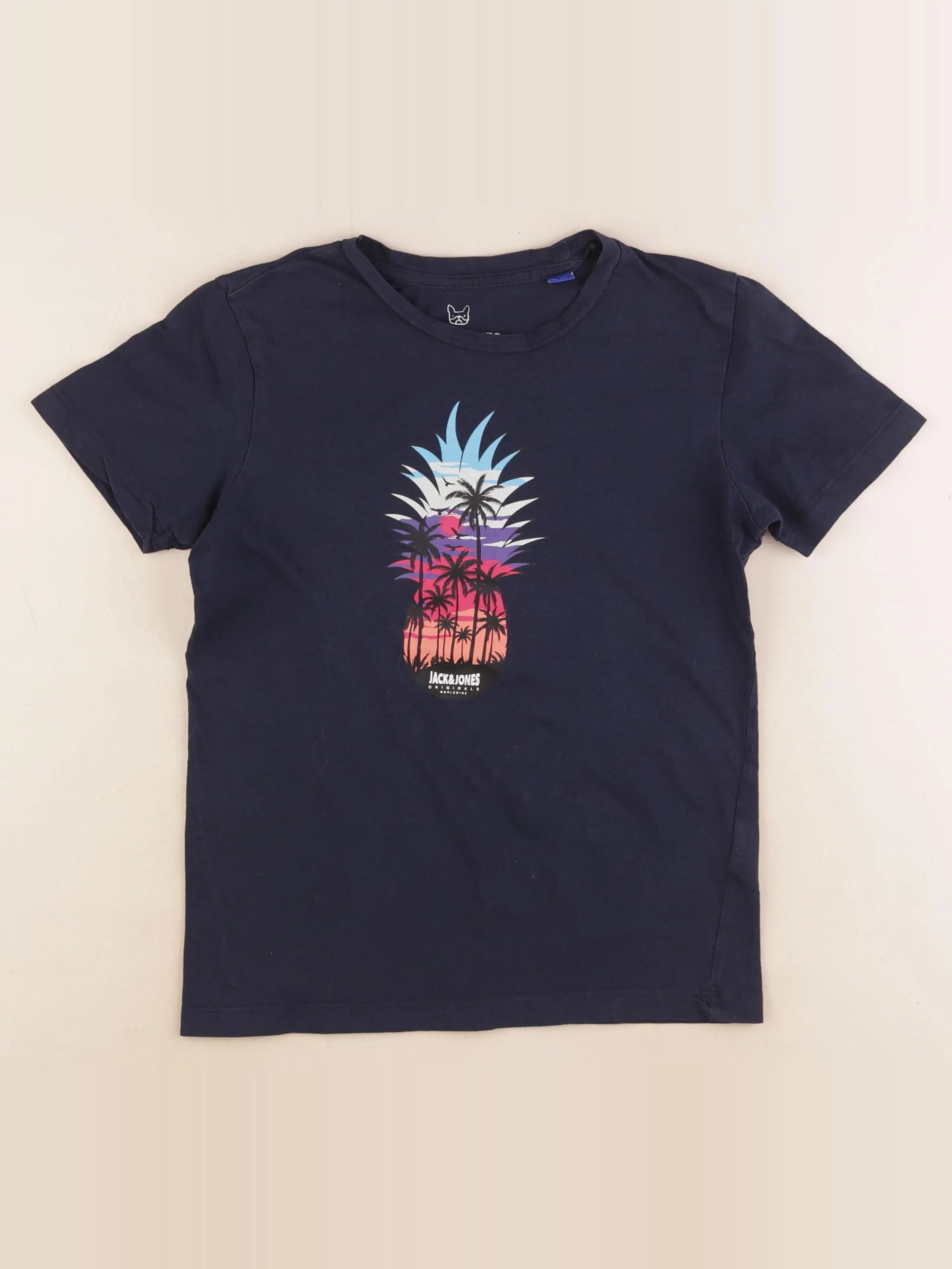 Jack & Jones - tee-shirt bleu - 10 ans