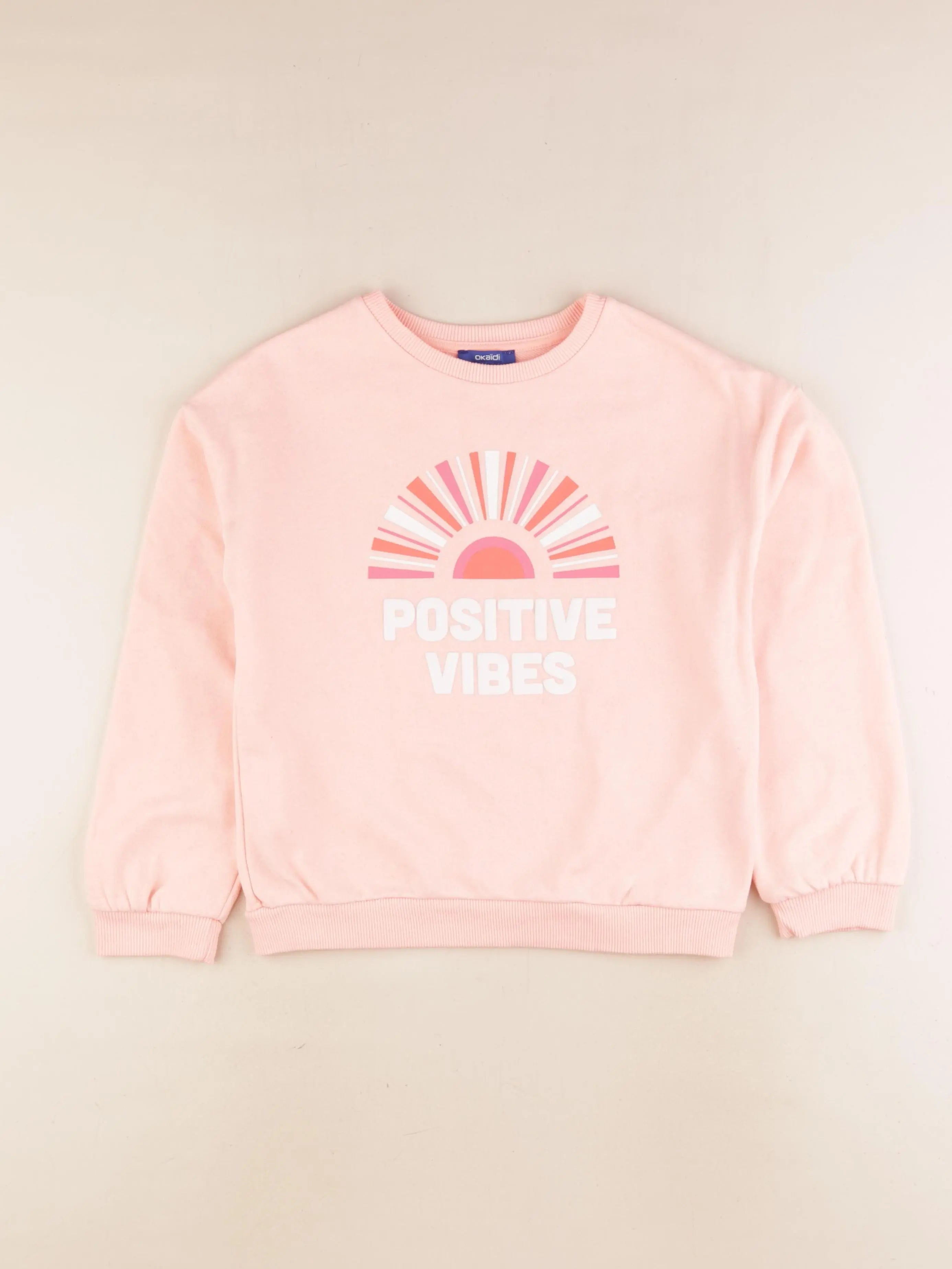 Okaidi - sweat rose - 10 ans