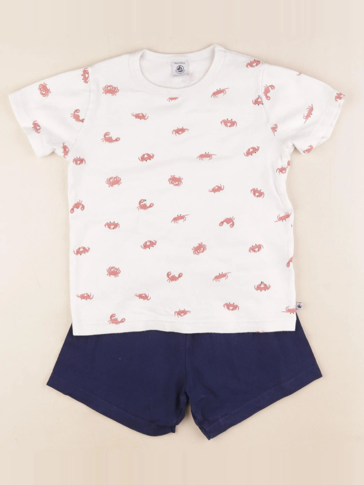 Petit Bateau - pyjama coton multicolore - 8 ans