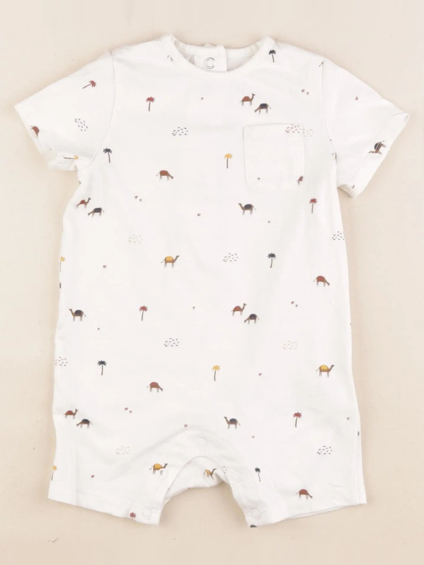 La Redoute - pyjama coton blanc - 9 mois